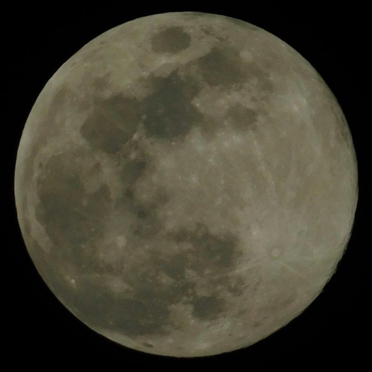 The Moon over Siklós, Hungary — full moon, Lunar Day 15