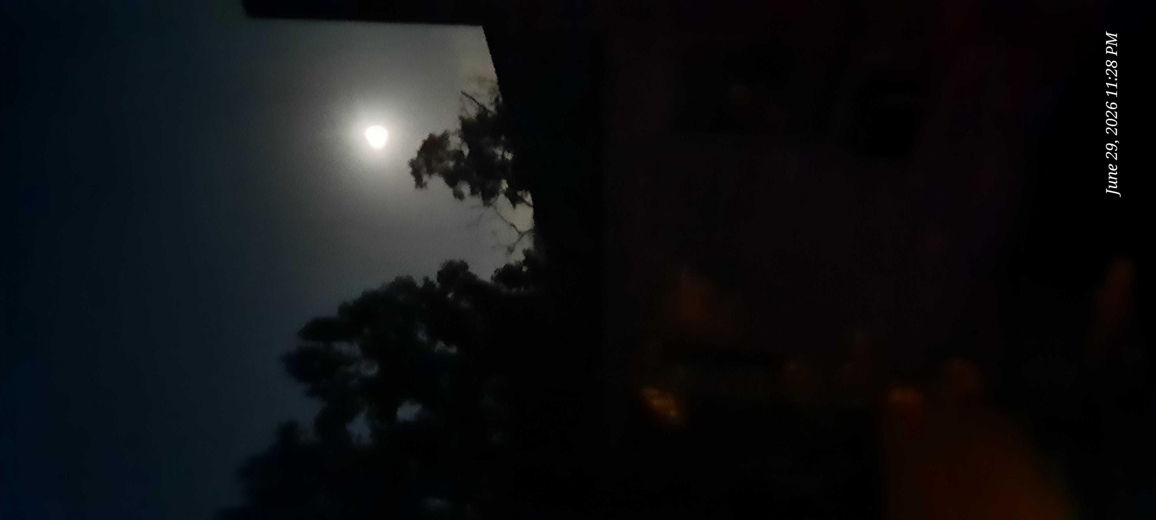 The Moon over Norton, United States — full moon, Lunar Day 16