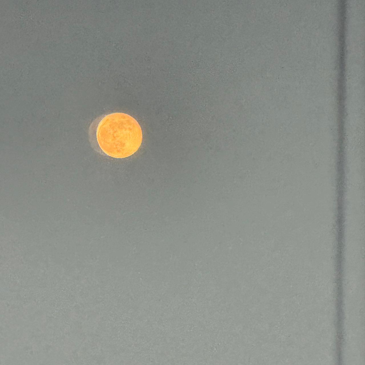 The Moon over Minsk, Belarus — full moon, Lunar Day 16