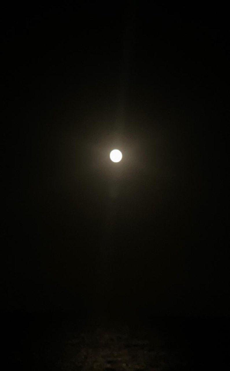 The Moon over Agüimes, España — full moon, Lunar Day 15