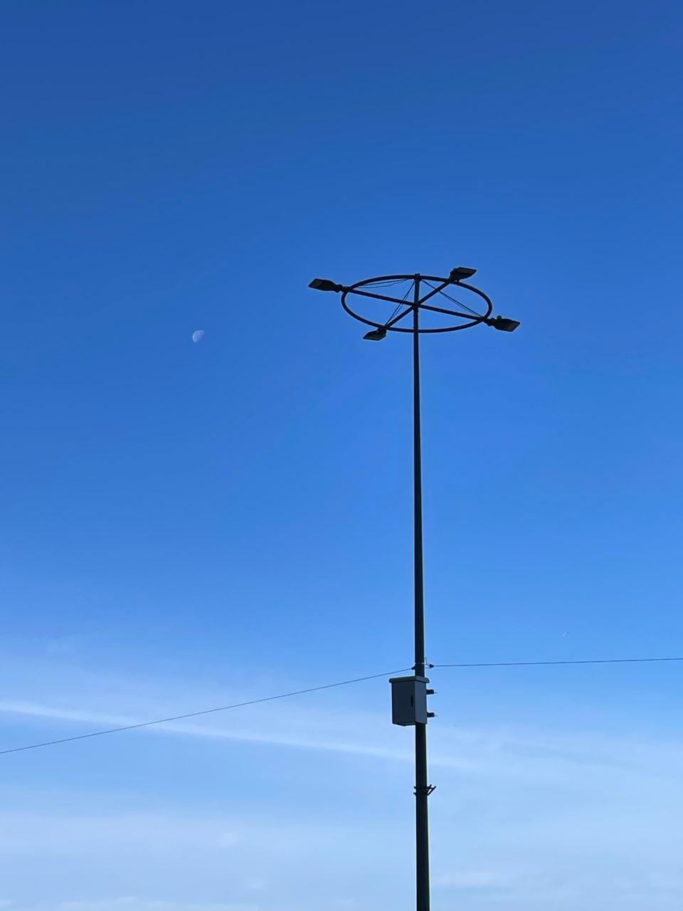 The Moon over Batumi, Georgia — last quarter, Lunar Day 21