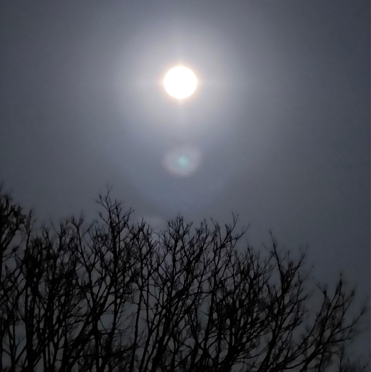 The Moon over Amsterdam, Nederland — full moon, Lunar Day 15