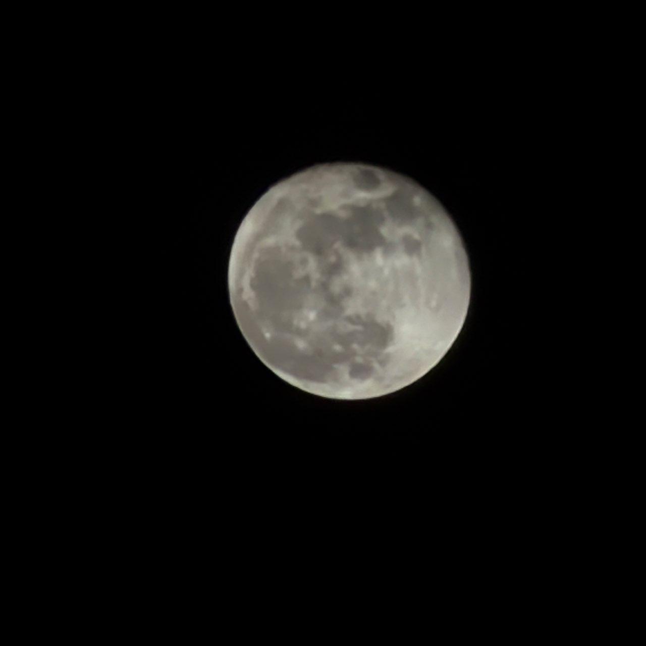 The Moon over Altendorf, Schweiz — full moon, Lunar Day 16