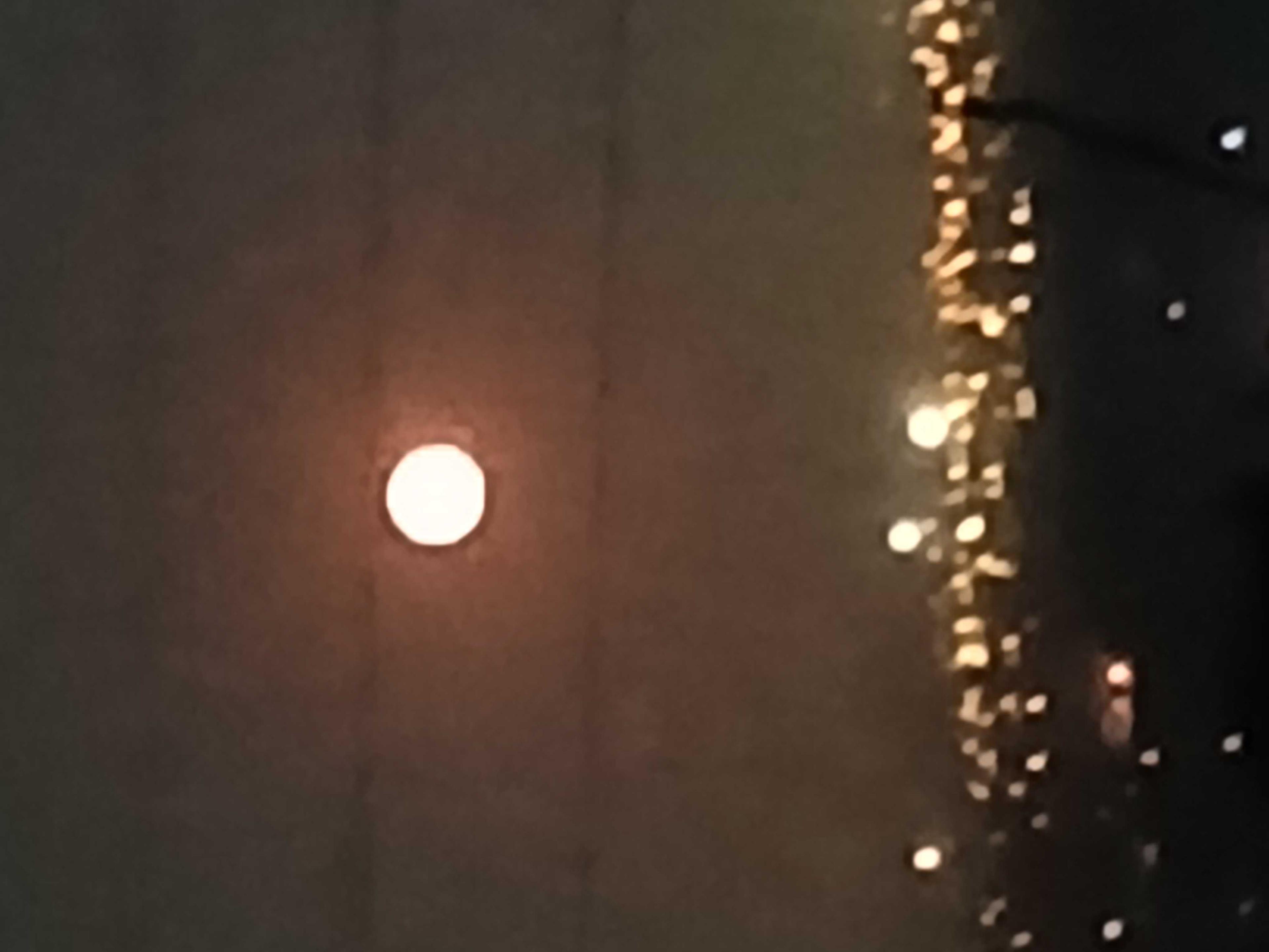 The Moon over Soweto, South Africa — full moon, Lunar Day 15