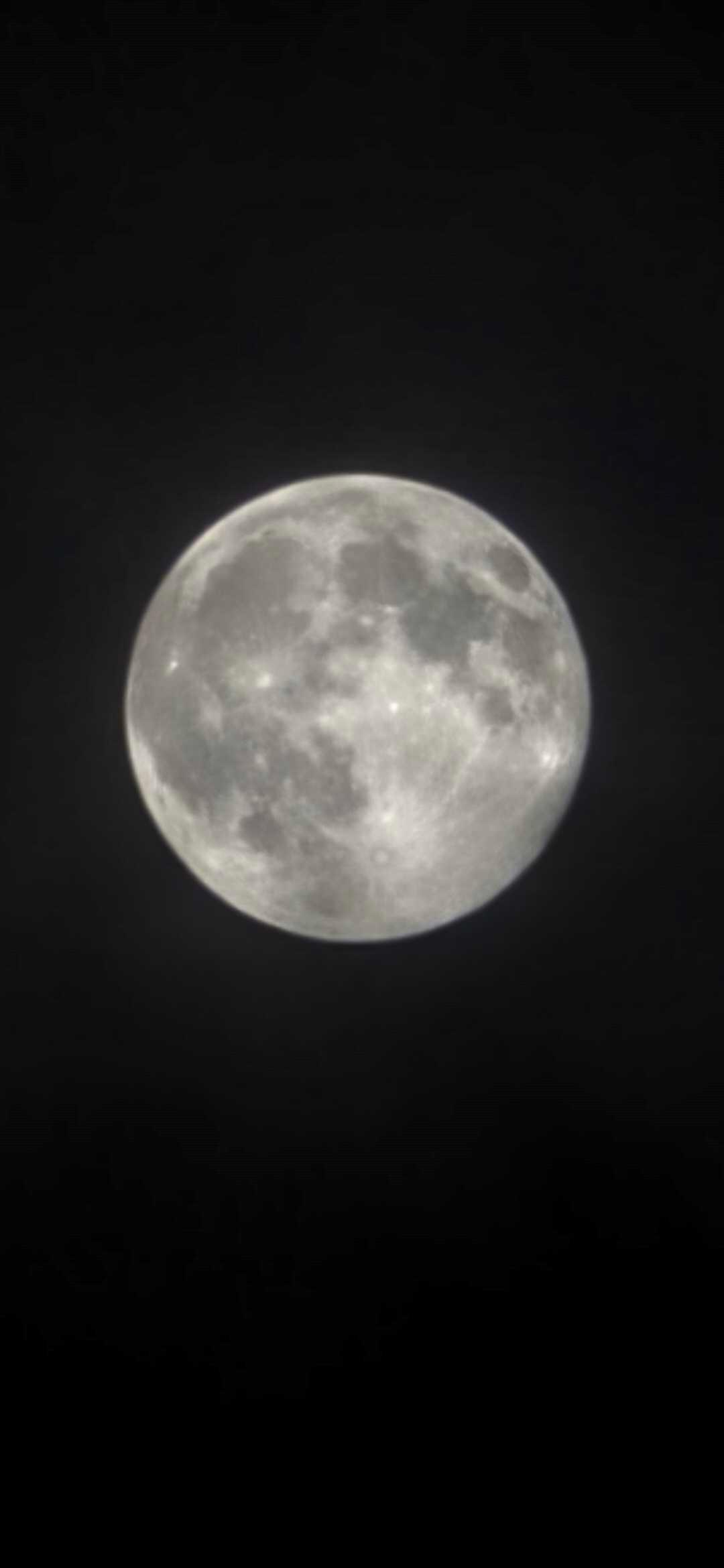 The Moon over Mallusk, United Kingdom — full moon, Lunar Day 16