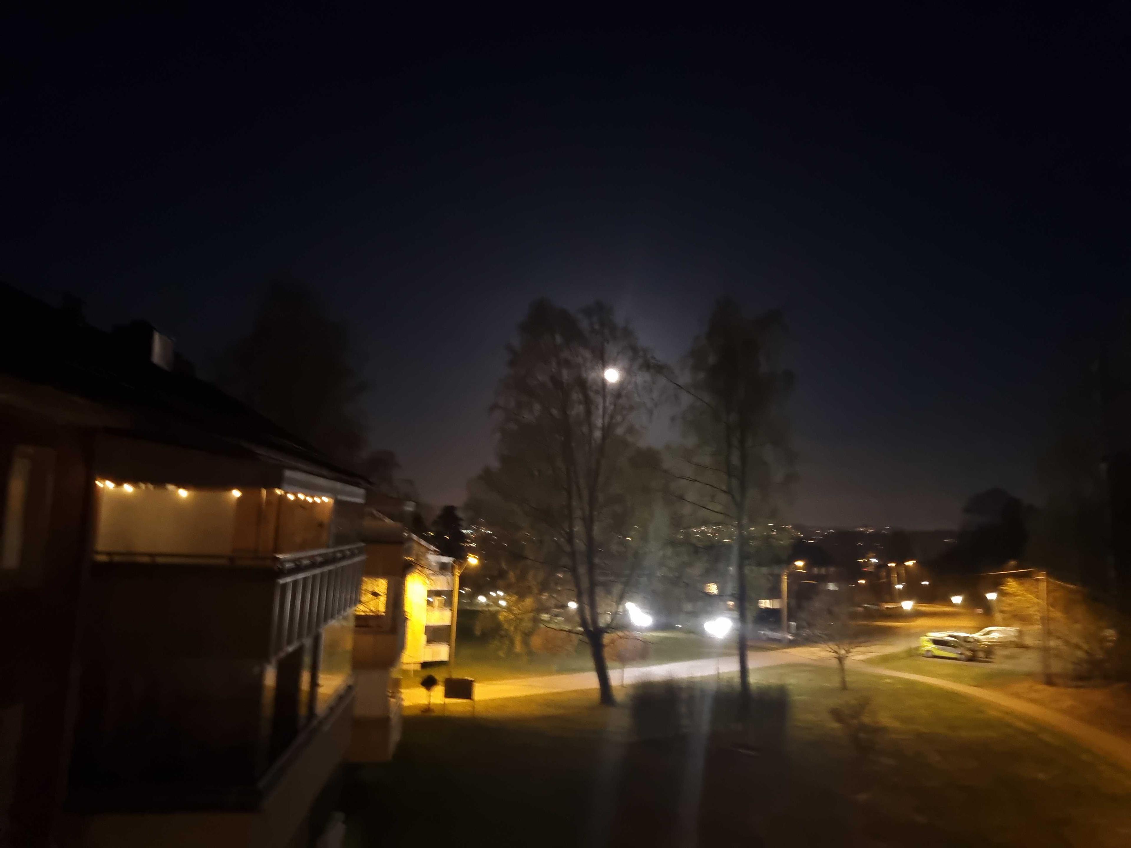 The Moon over Norway — full moon, Lunar Day 15
