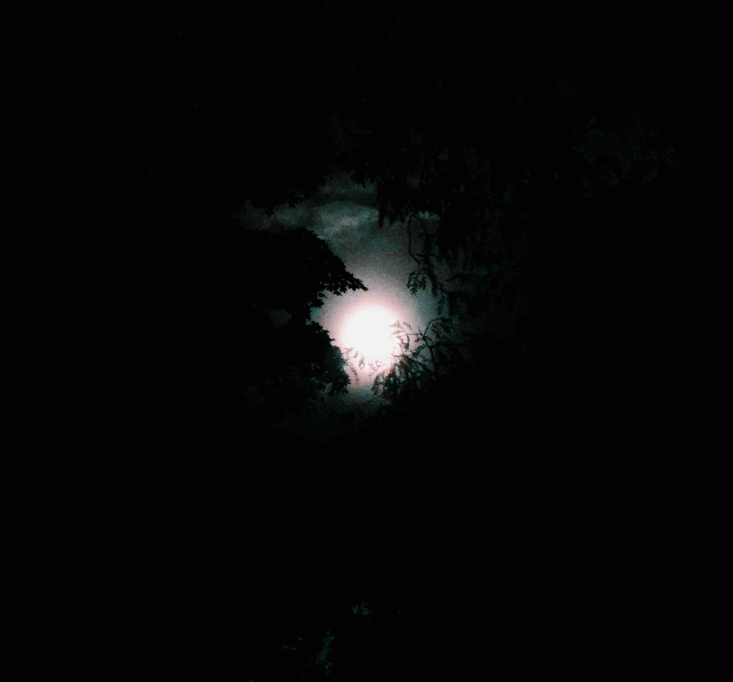 The Moon over Rochester, United States — full moon, Lunar Day 17