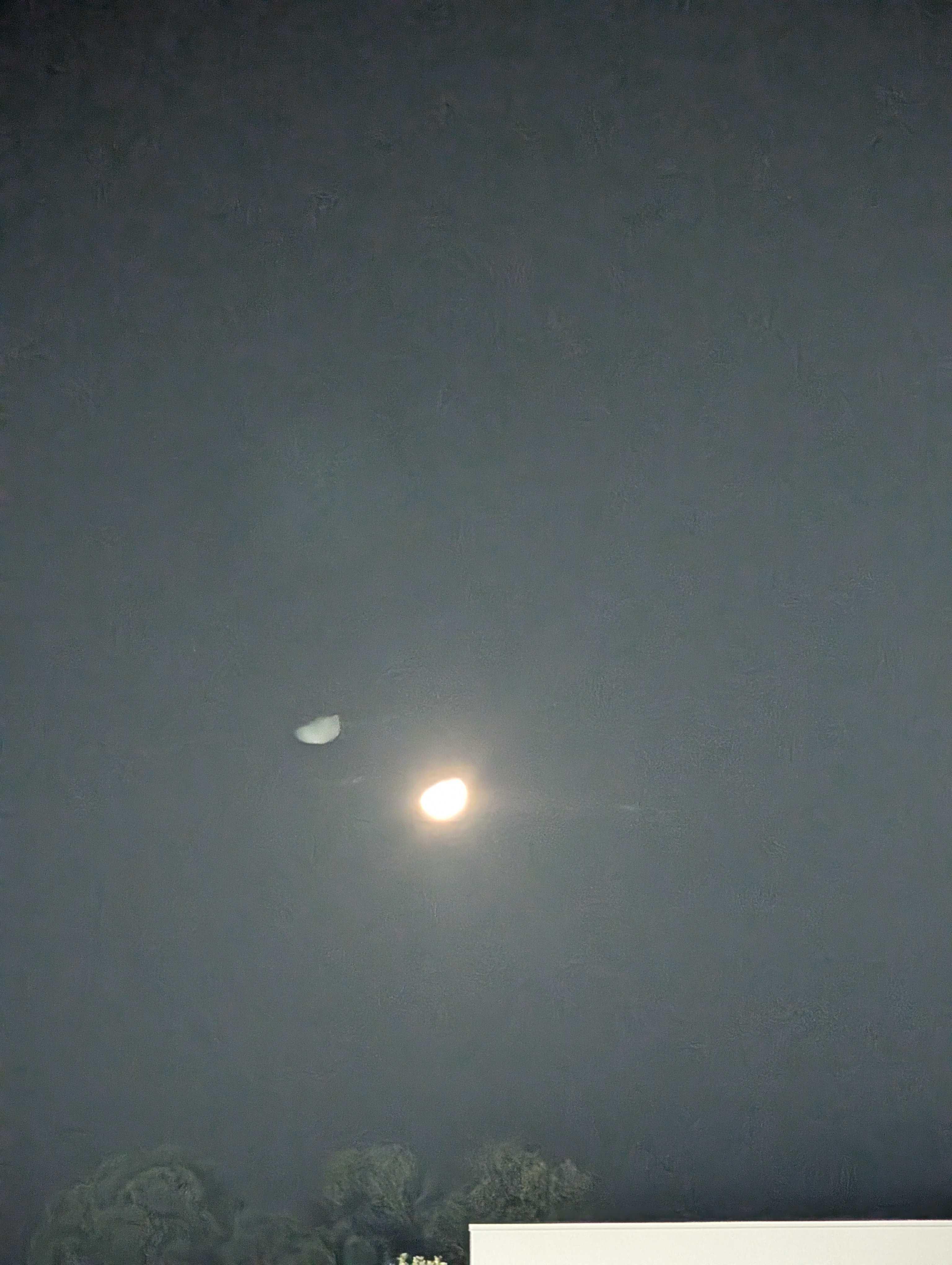 The Moon over Port St. Lucie, United States — waxing gibbous, Lunar Day 11