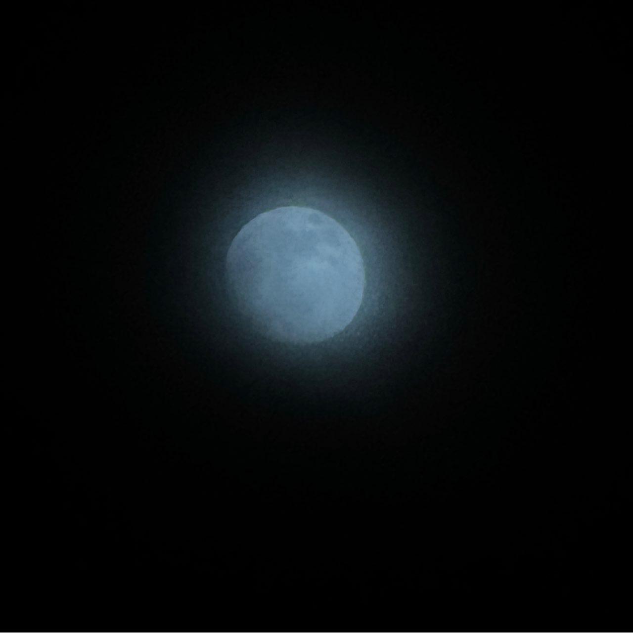 The Moon over Manavgat, Türkiye — waxing gibbous, Lunar Day 14