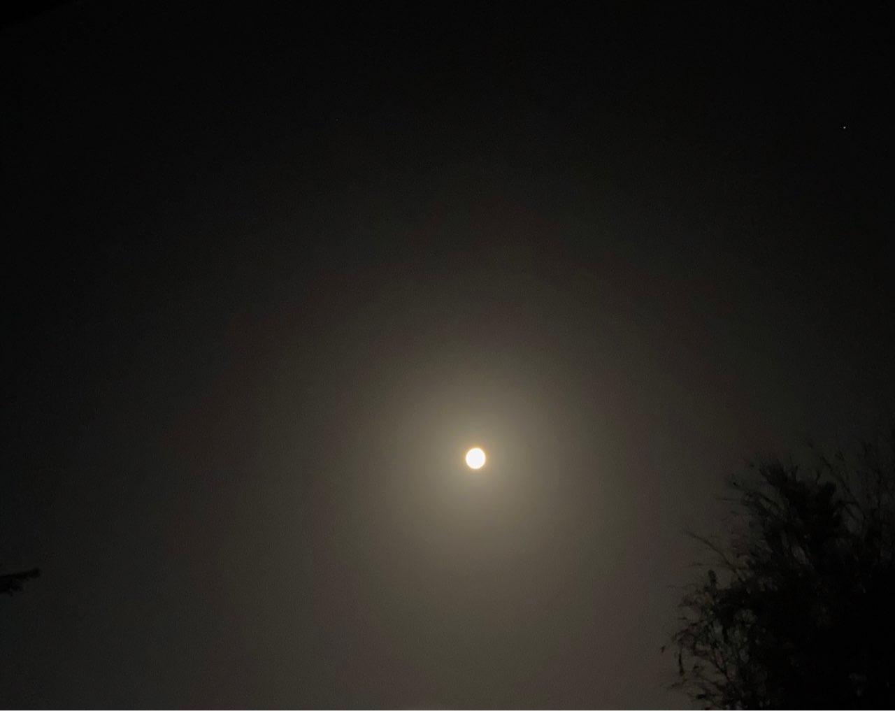 The Moon over Rye, Australia — last quarter, Lunar Day 22