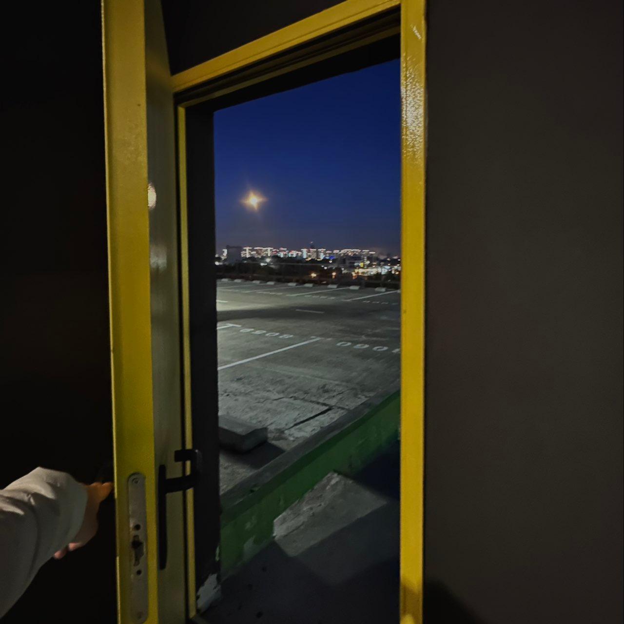 The Moon over Minsk, Belarus — full moon, Lunar Day 16