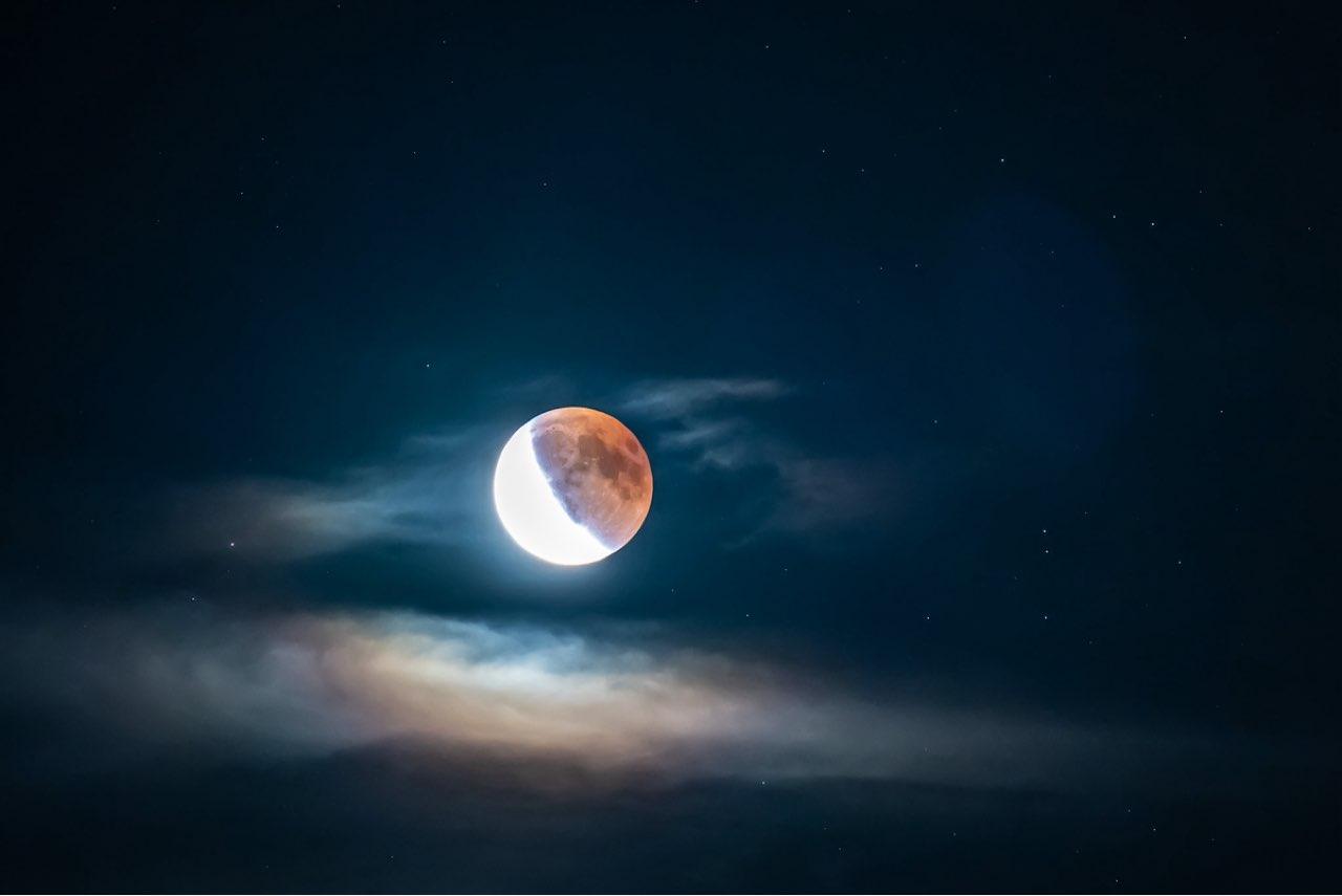 The Moon over Füllinsdorf, Schweiz — full moon, Lunar Day 16