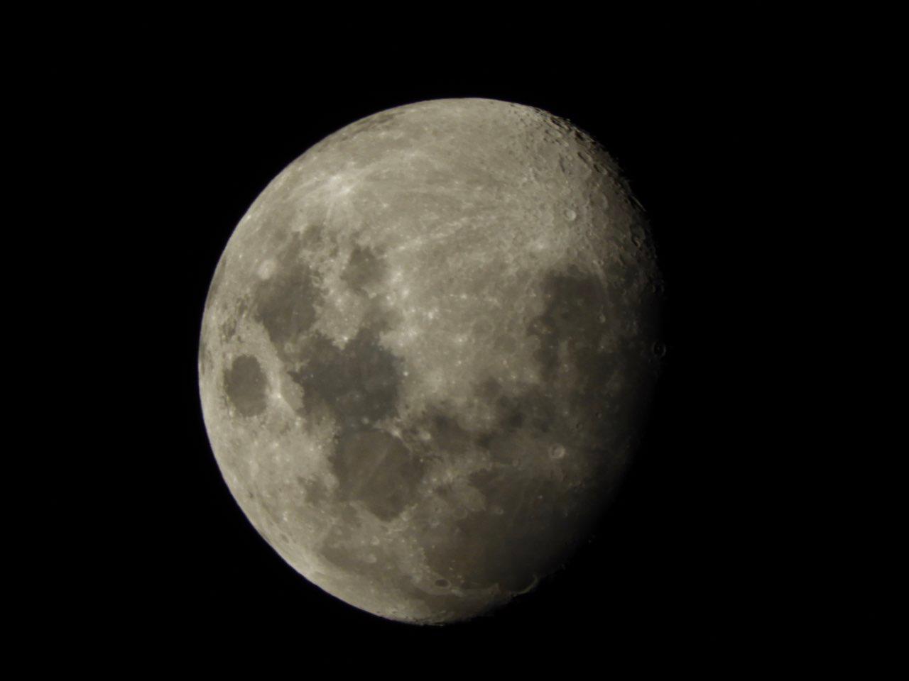 The Moon over Córdoba, Argentina — waxing gibbous, Lunar Day 11