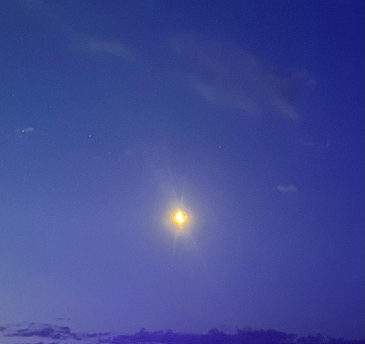 The Moon over Salisbury, United Kingdom — waning crescent, Lunar Day 26
