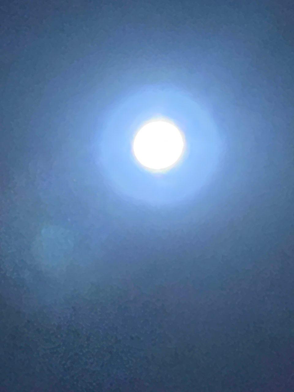 The Moon over Beyoğlu, Türkiye — full moon, Lunar Day 15
