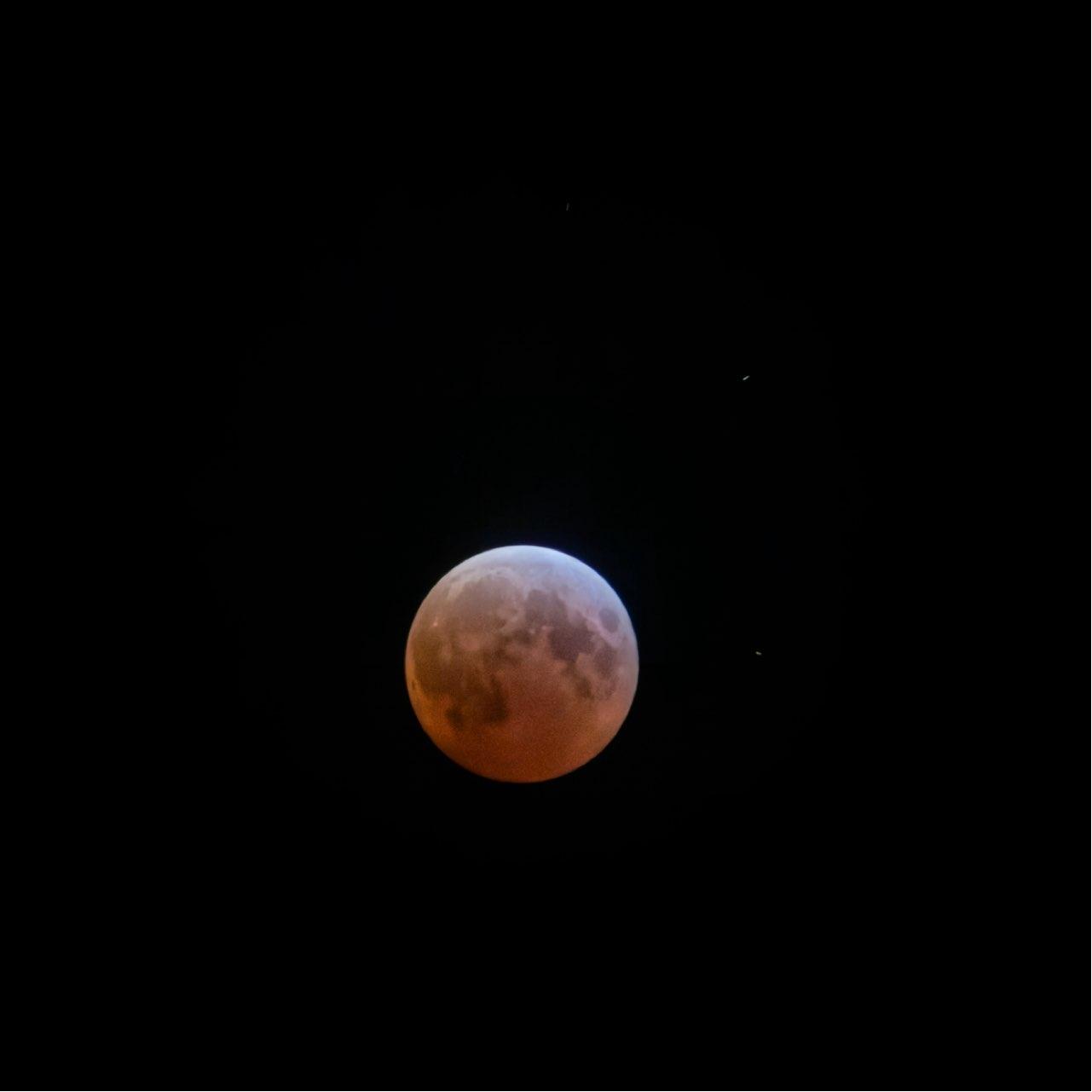 The Moon over Oakville, Canada — full moon, Lunar Day 15