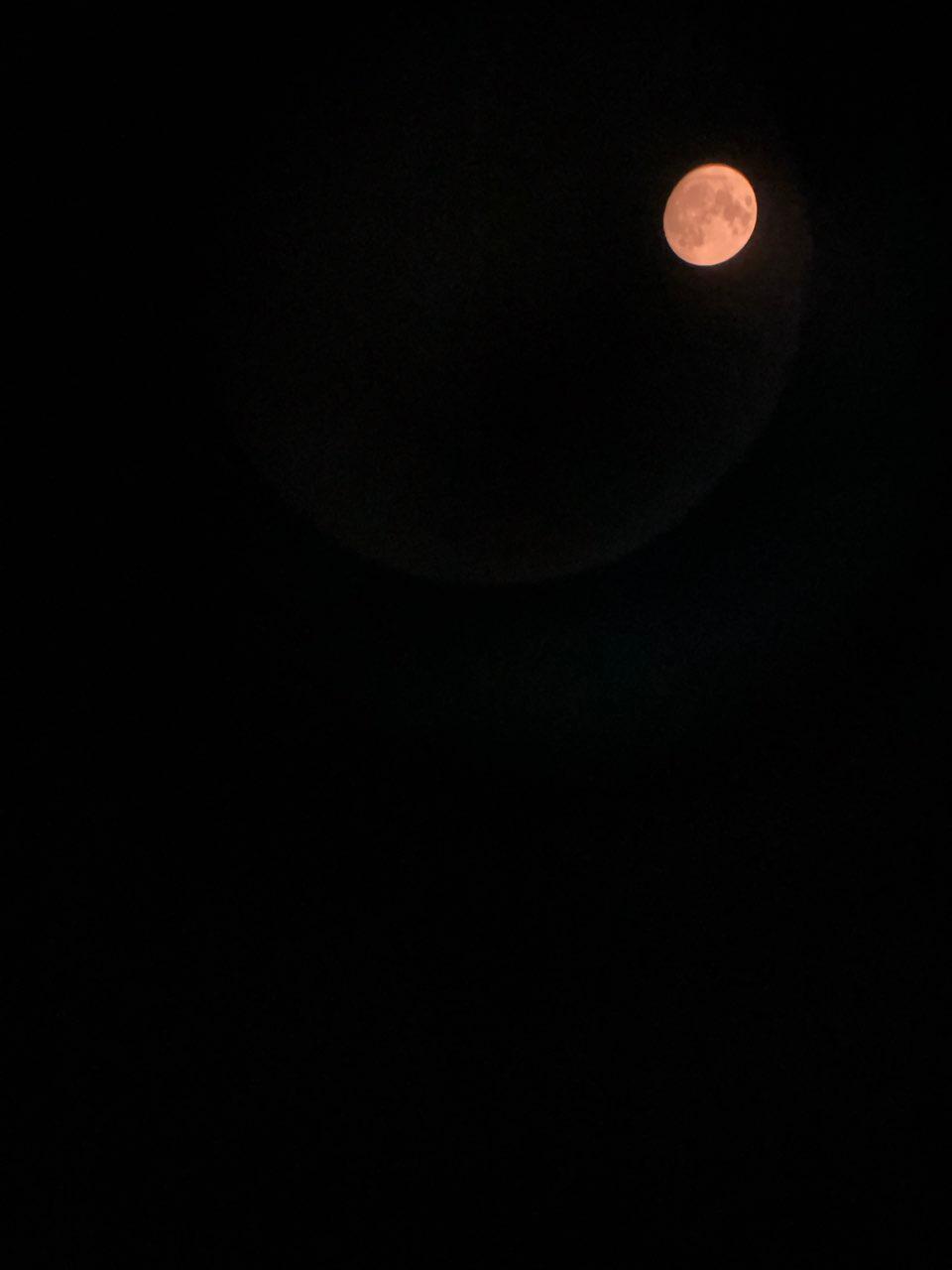 The Moon over Hasselt, België — full moon, Lunar Day 14