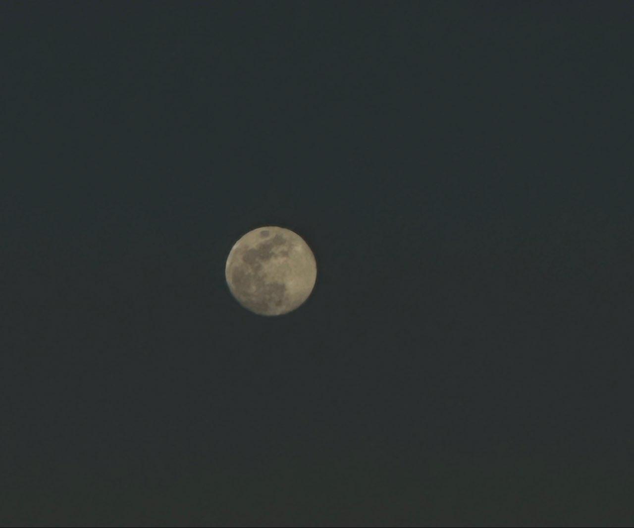 The Moon over Cabo San Lucas, México — full moon, Lunar Day 14