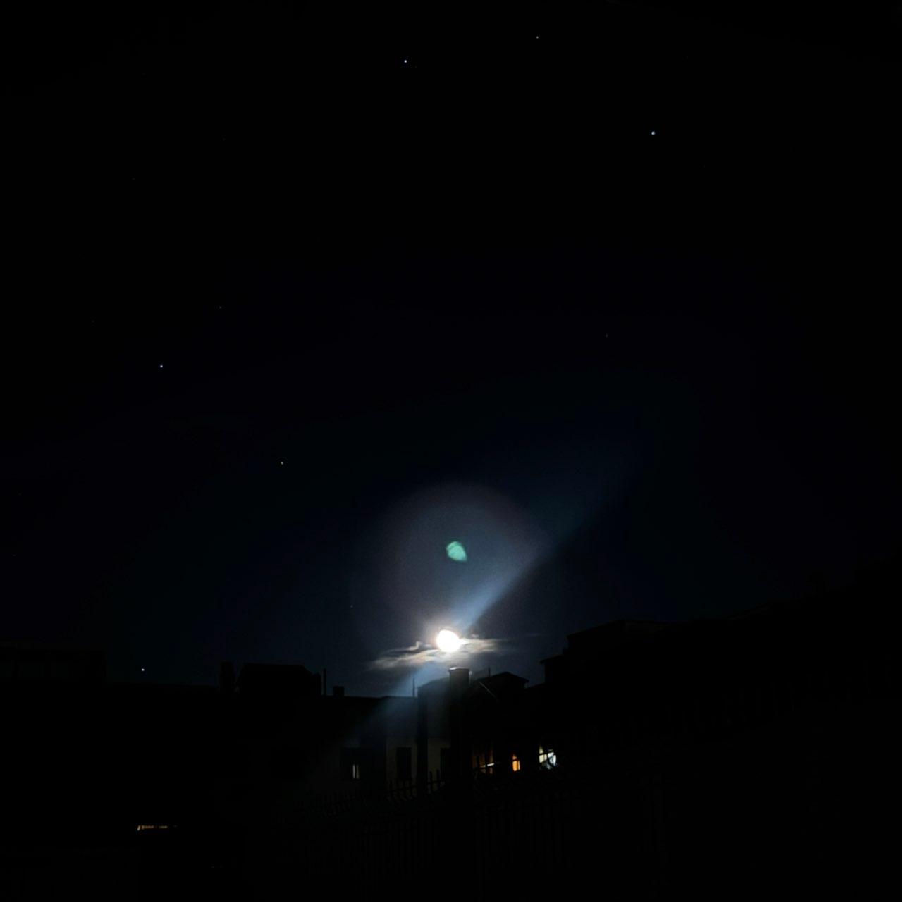 The Moon over Llucmajor, España — waning gibbous, Lunar Day 21