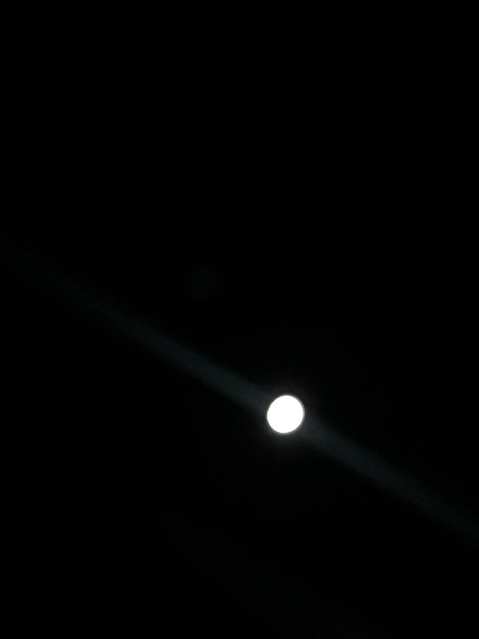 The Moon over Tübingen, Germany — full moon, Lunar Day 14
