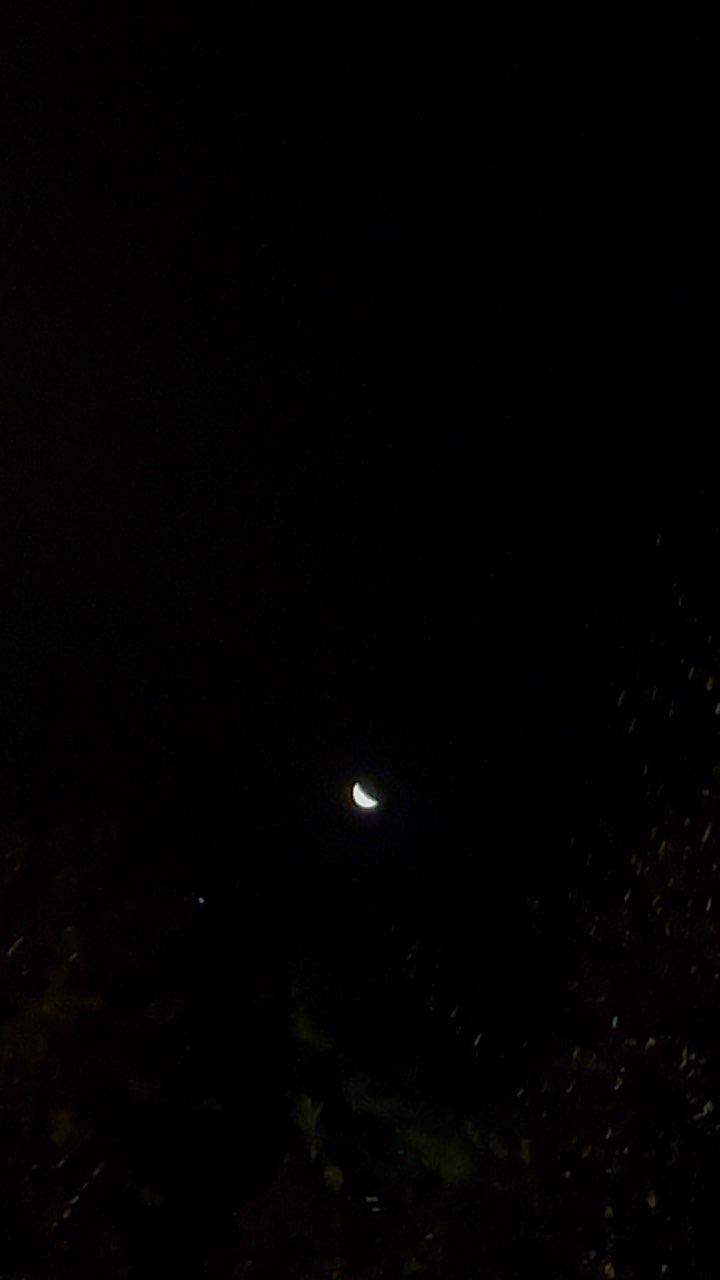 The Moon over Spello, Italia — last quarter, Lunar Day 23