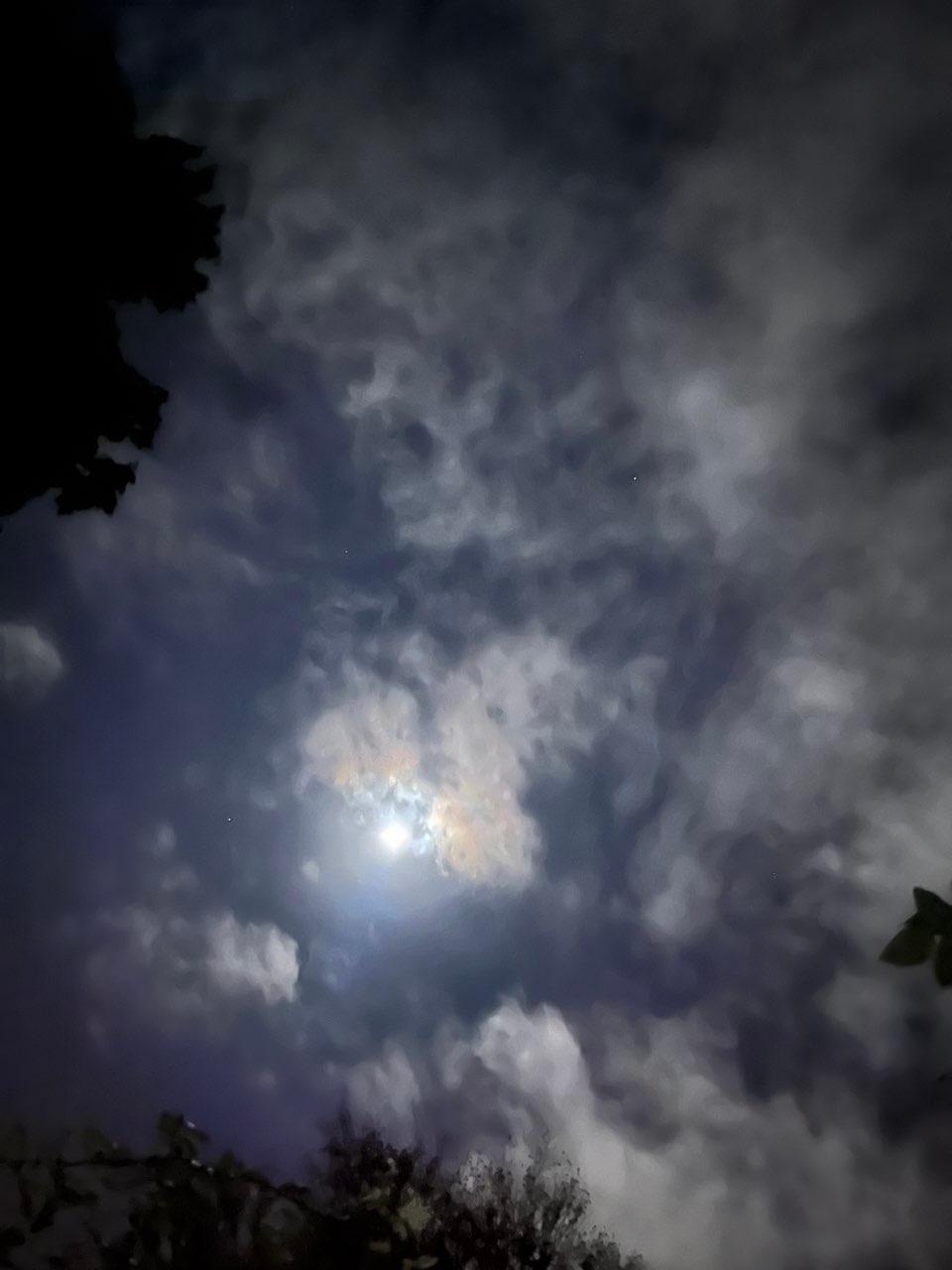 The Moon over Köln, Deutschland — last quarter, Lunar Day 22