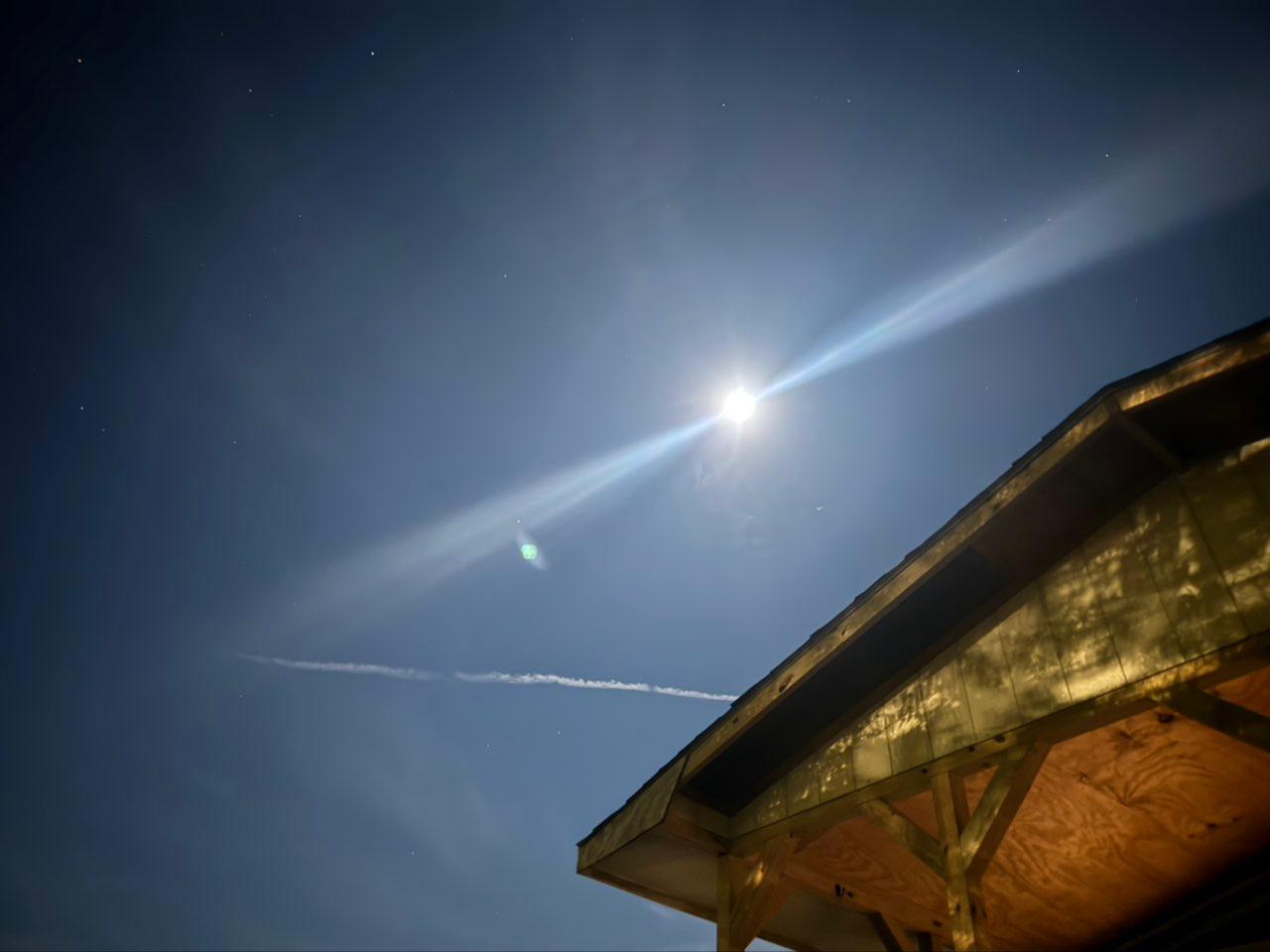 The Moon over Magnolia, United States — full moon, Lunar Day 16