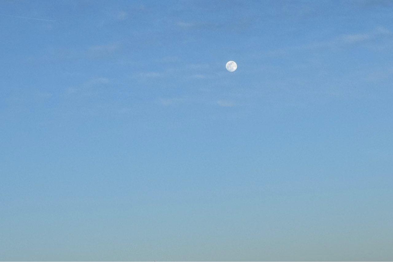 The Moon over Filottrano, Italia — full moon, Lunar Day 15