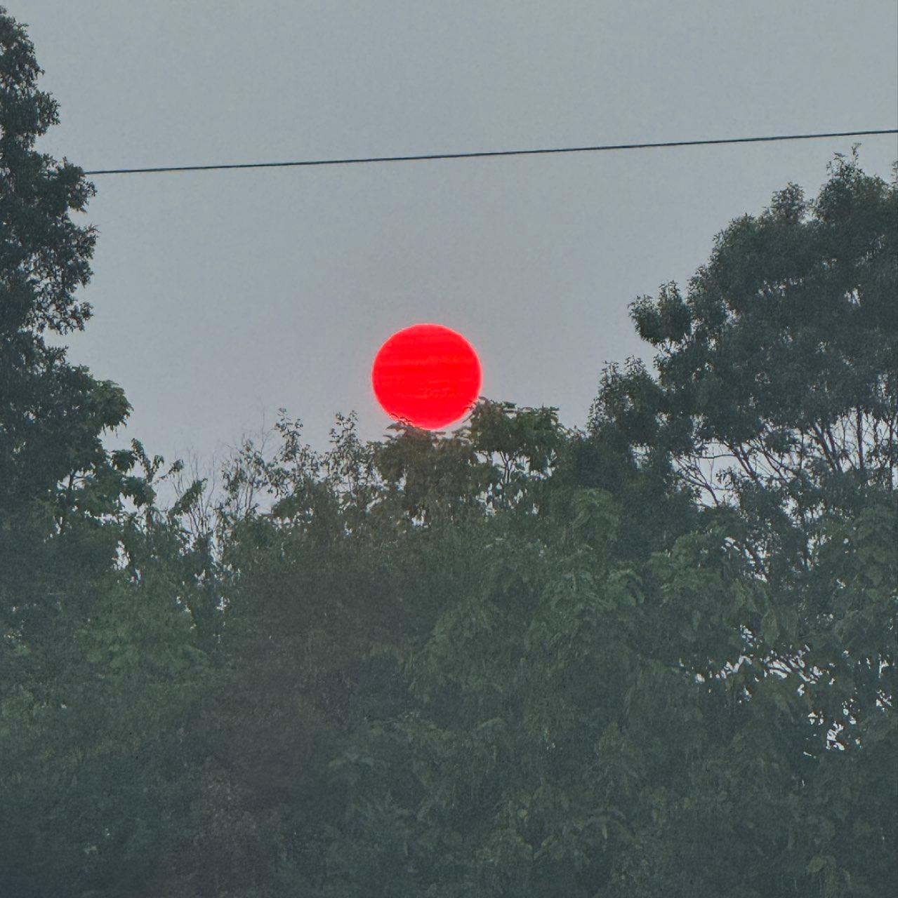 The Moon over Blackwood, United States — waxing gibbous, Lunar Day 11