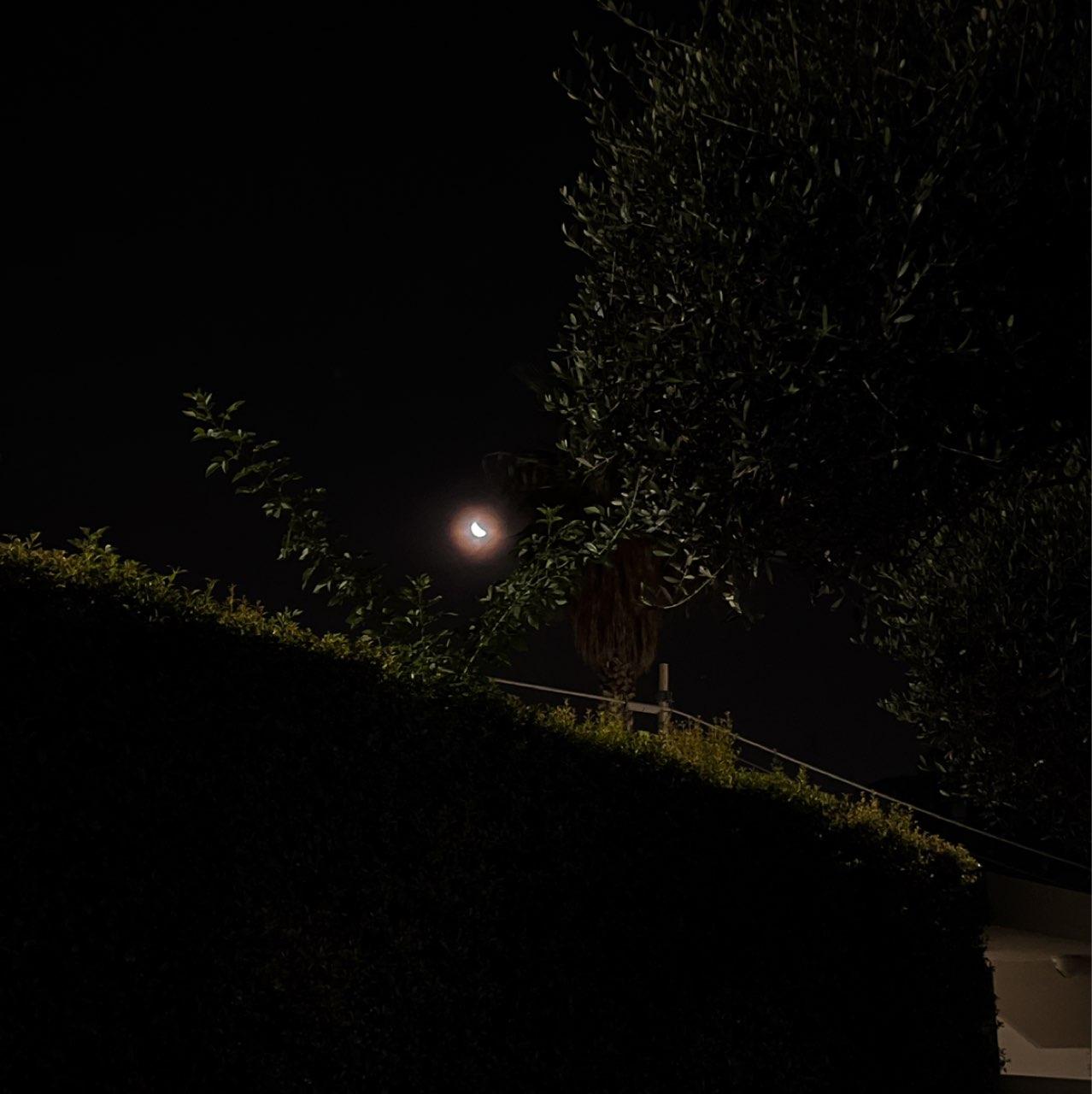 The Moon over Modugno, Italia — last quarter, Lunar Day 23
