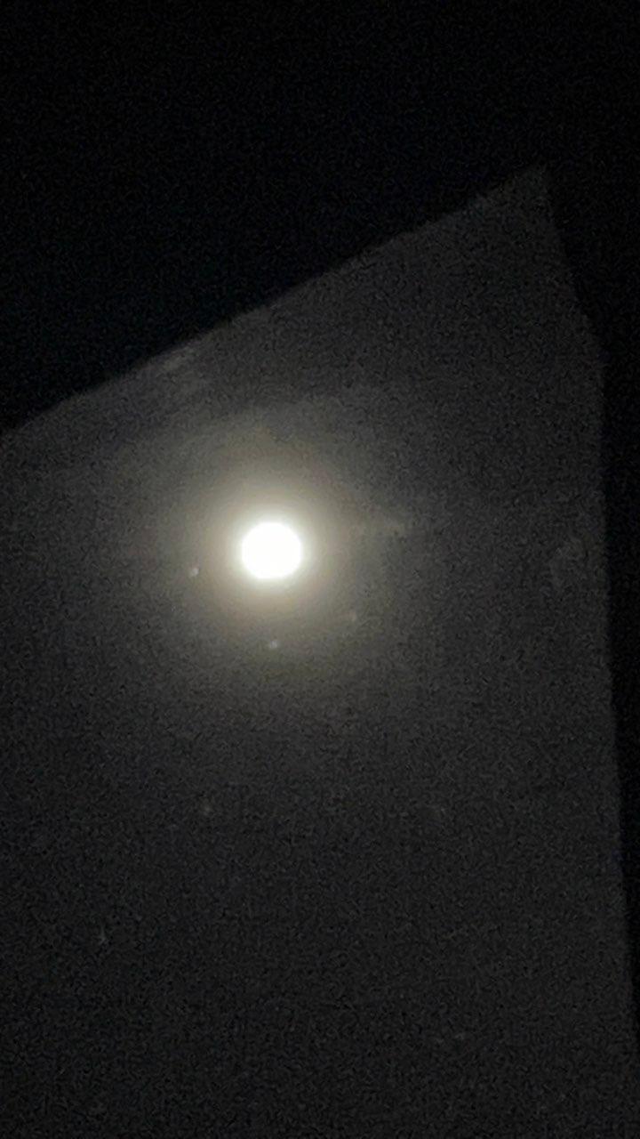 The Moon over Gieten, Nederland — full moon, Lunar Day 15