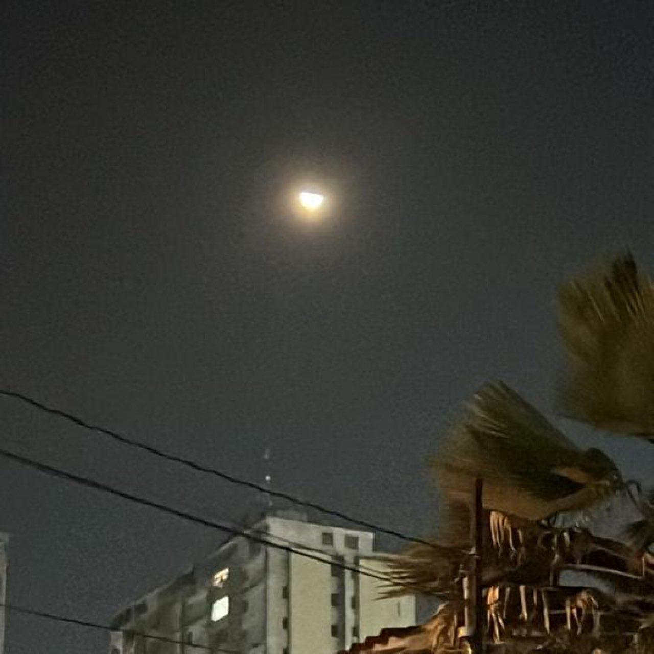 The Moon over Barquisimeto, Venezuela — first quarter, Lunar Day 8