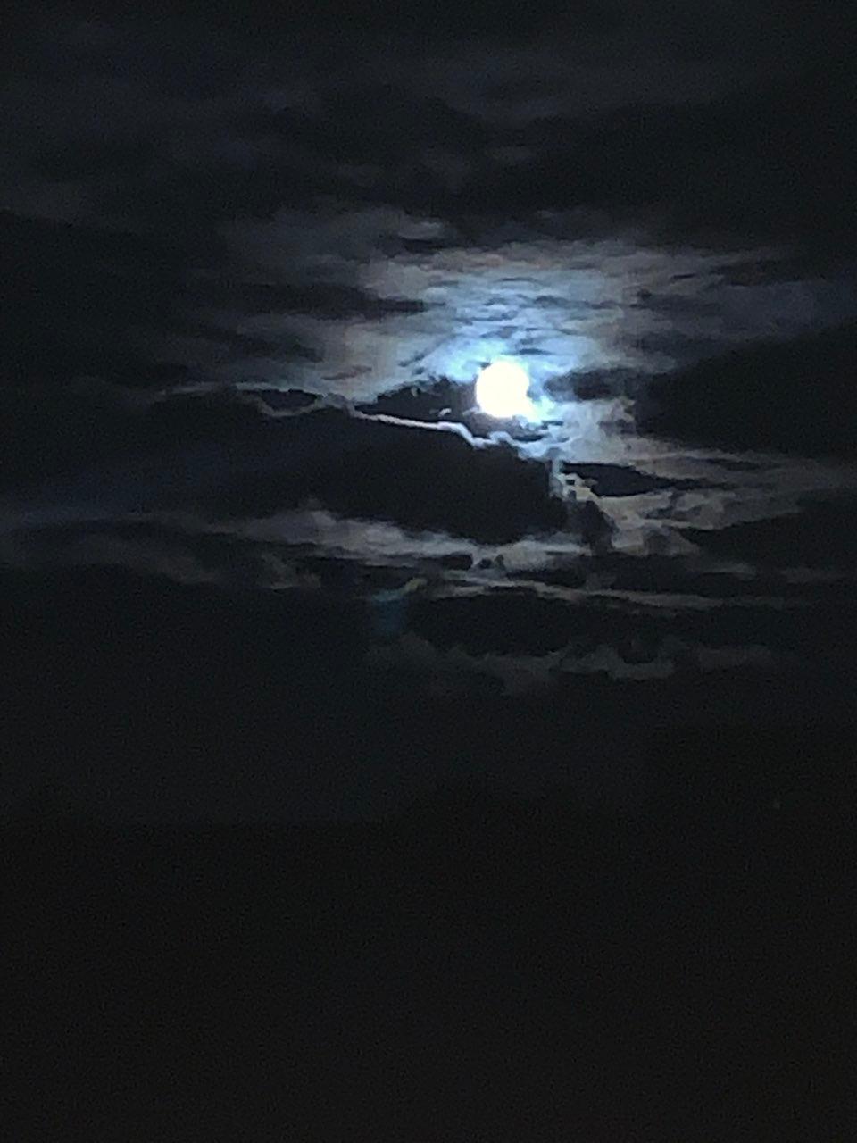 The Moon over Bad Homburg vor der Höhe, Germany — full moon, Lunar Day 15