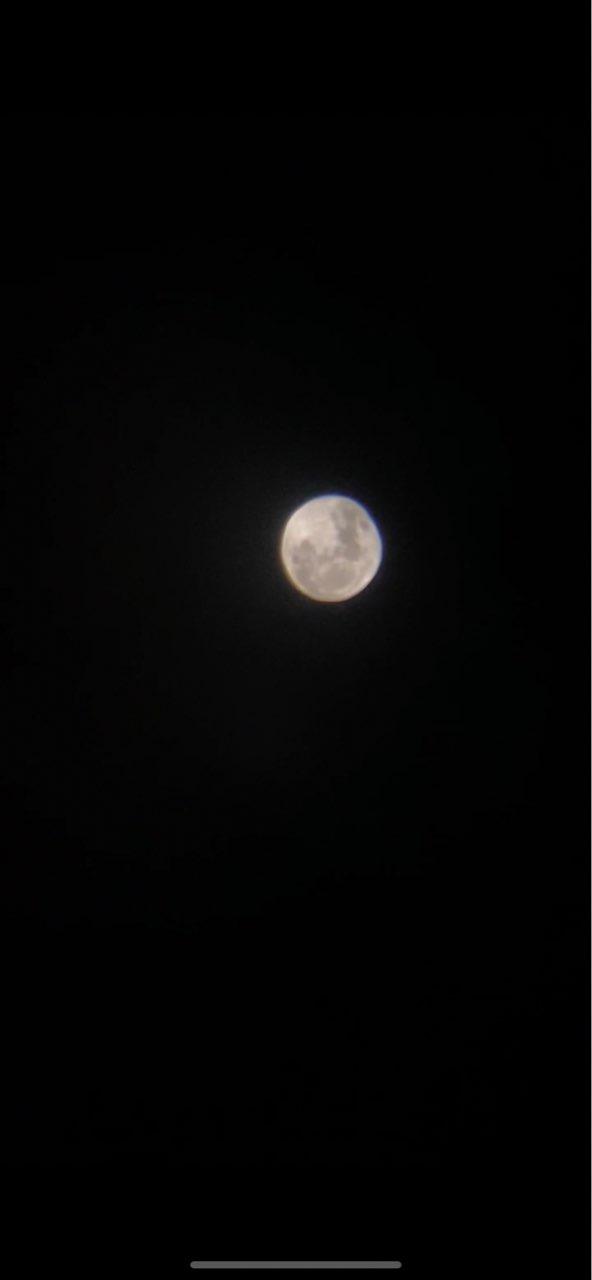 The Moon over Milan, Italy — waning gibbous, Lunar Day 17