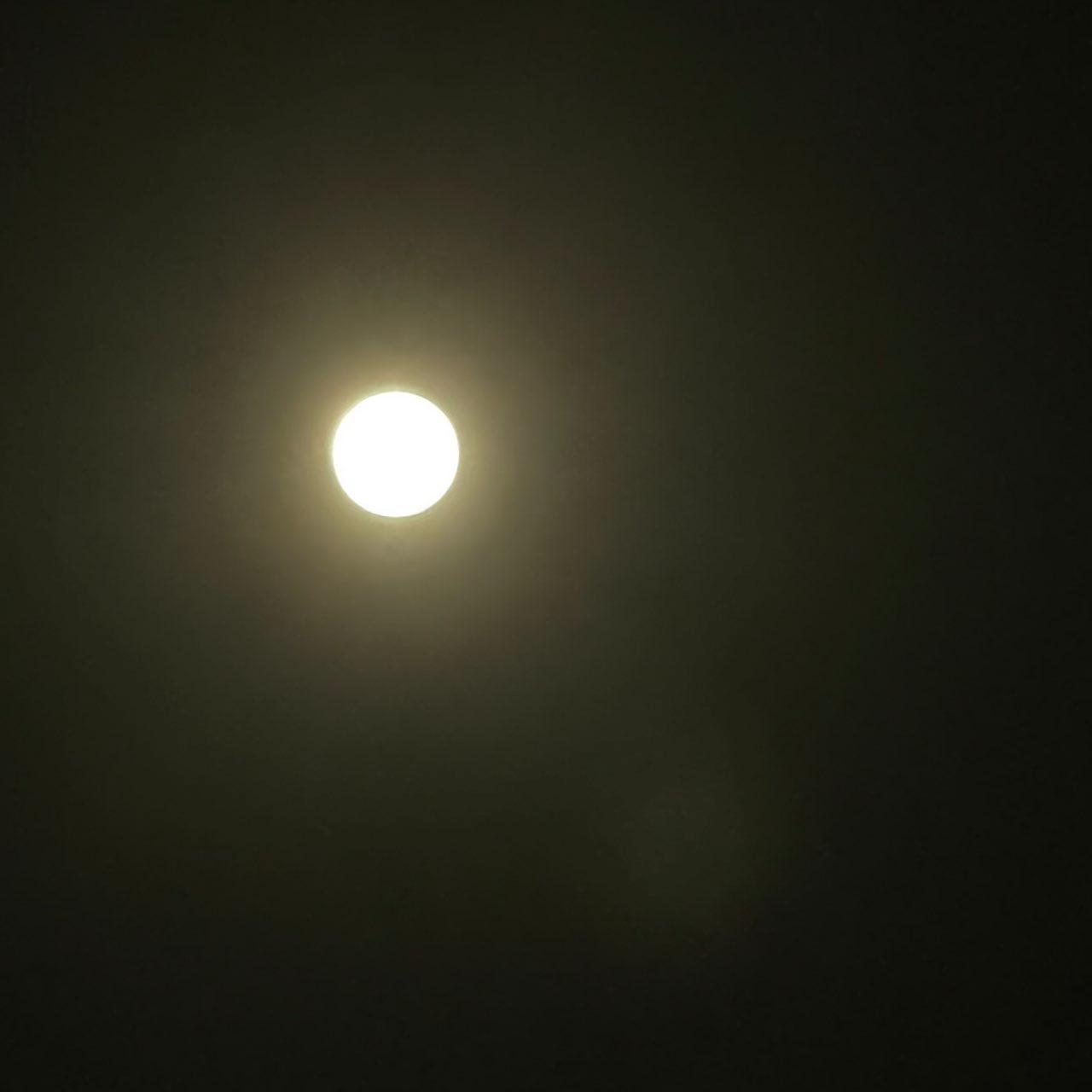 The Moon over Nepal — full moon, Lunar Day 16