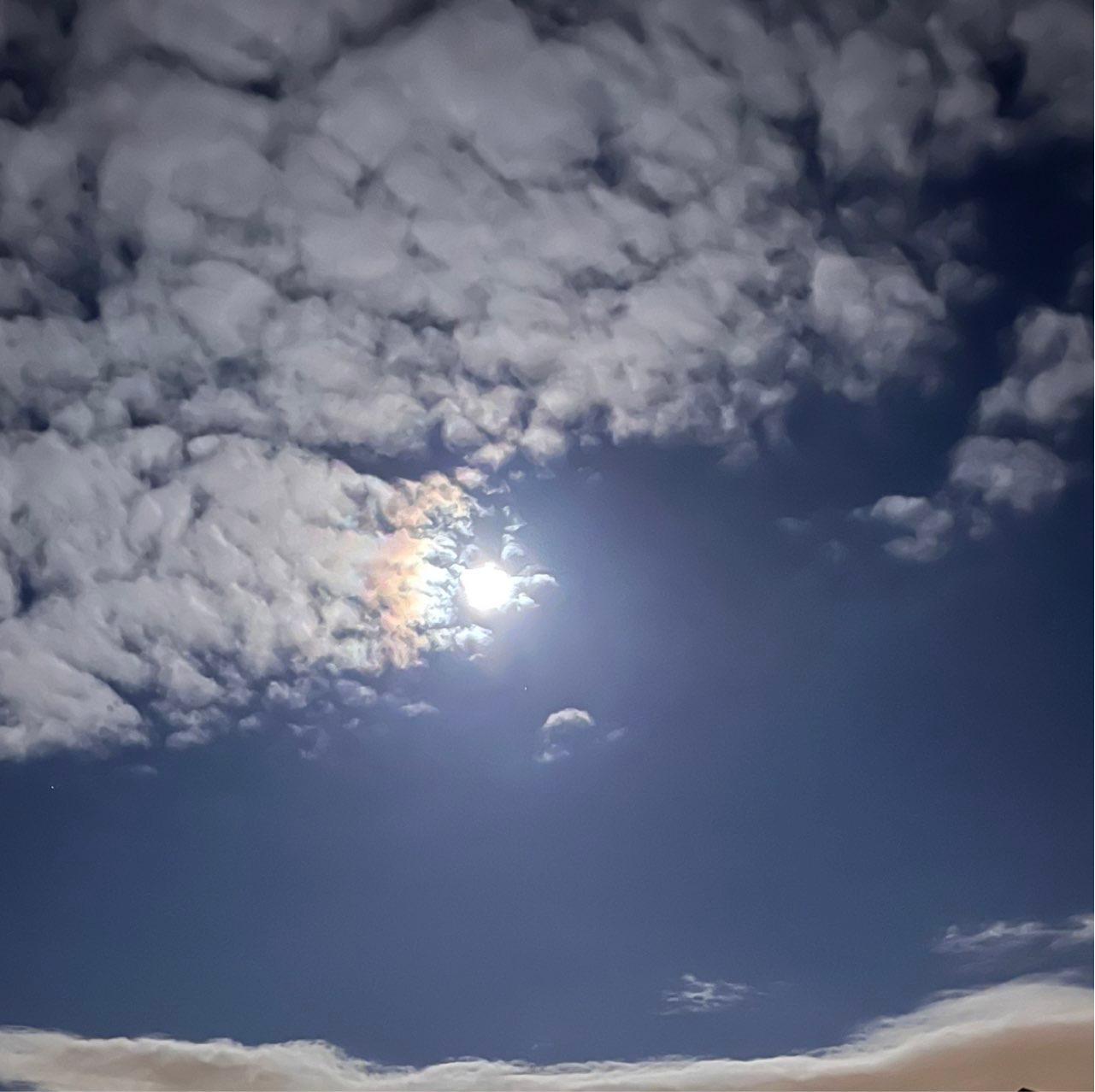 The Moon over Zutendaal, België — full moon, Lunar Day 15