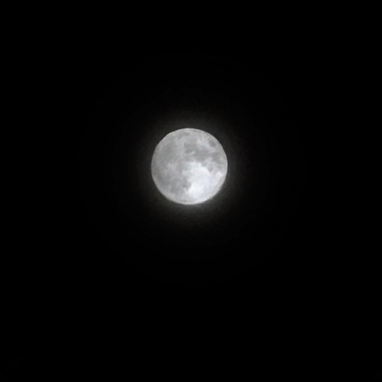 The Moon over Rivoli, Italia — full moon, Lunar Day 15