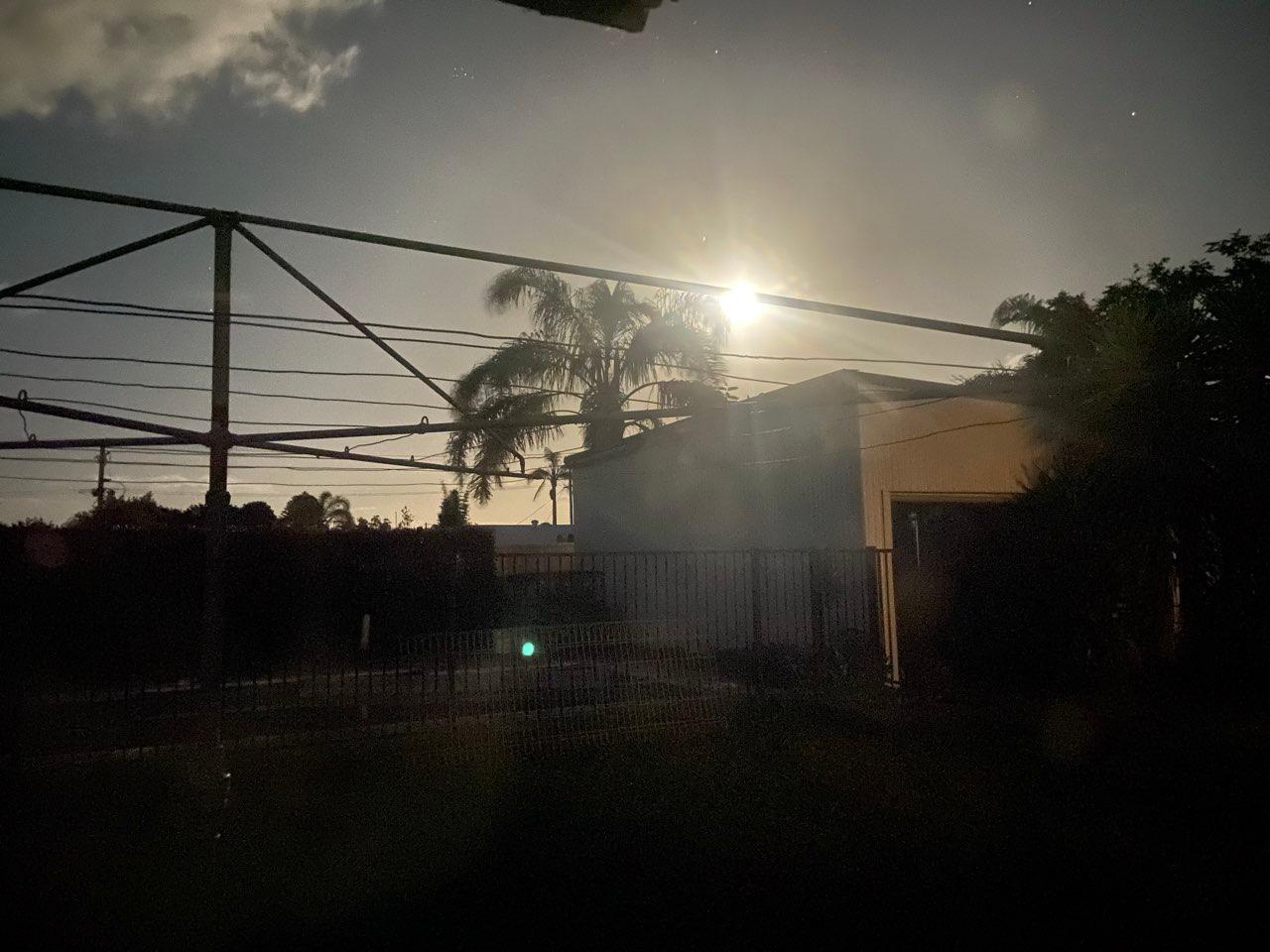 The Moon over Noraville, Australia — full moon, Lunar Day 15