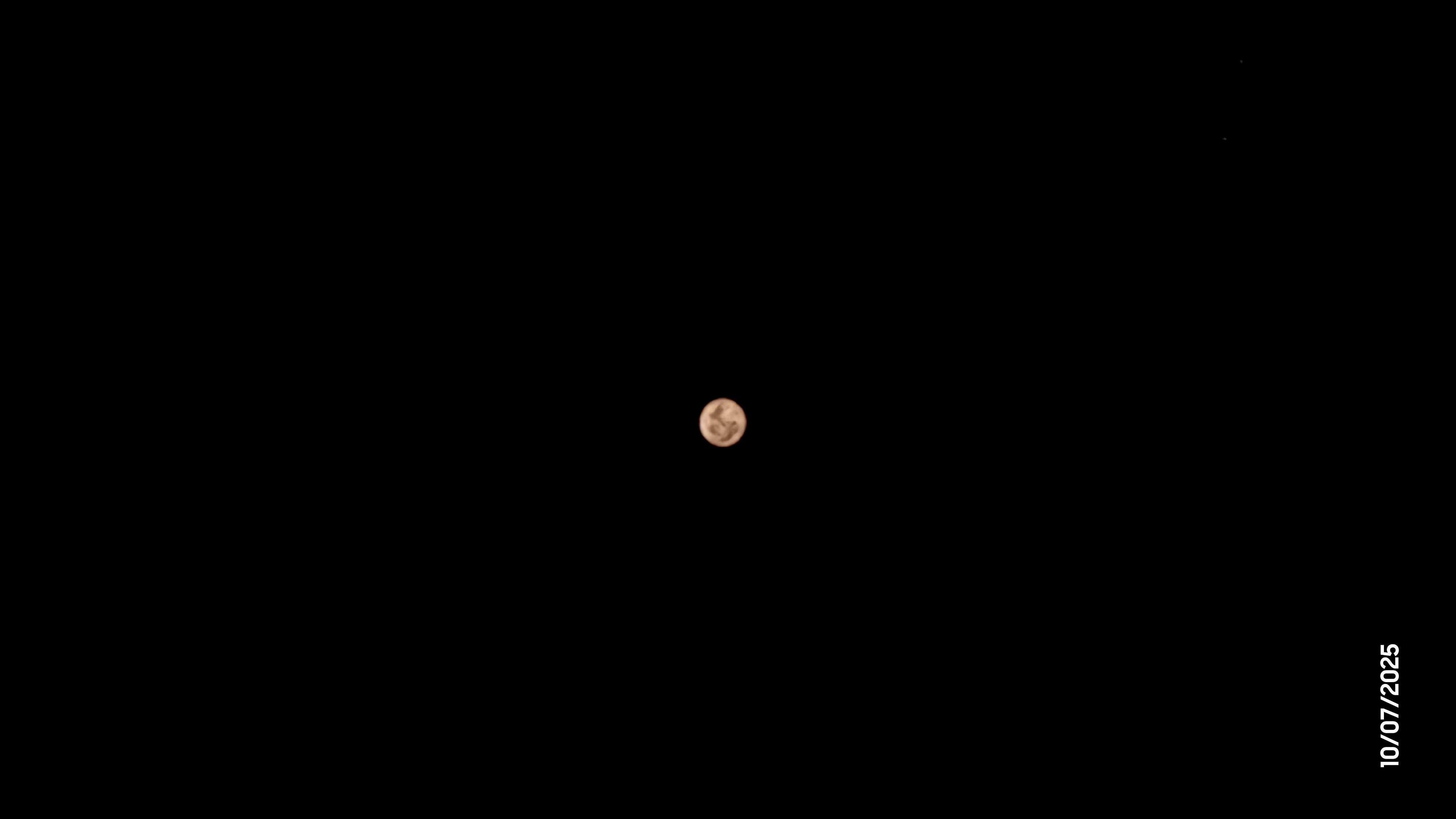 The Moon over Granton, United Kingdom — full moon, Lunar Day 16