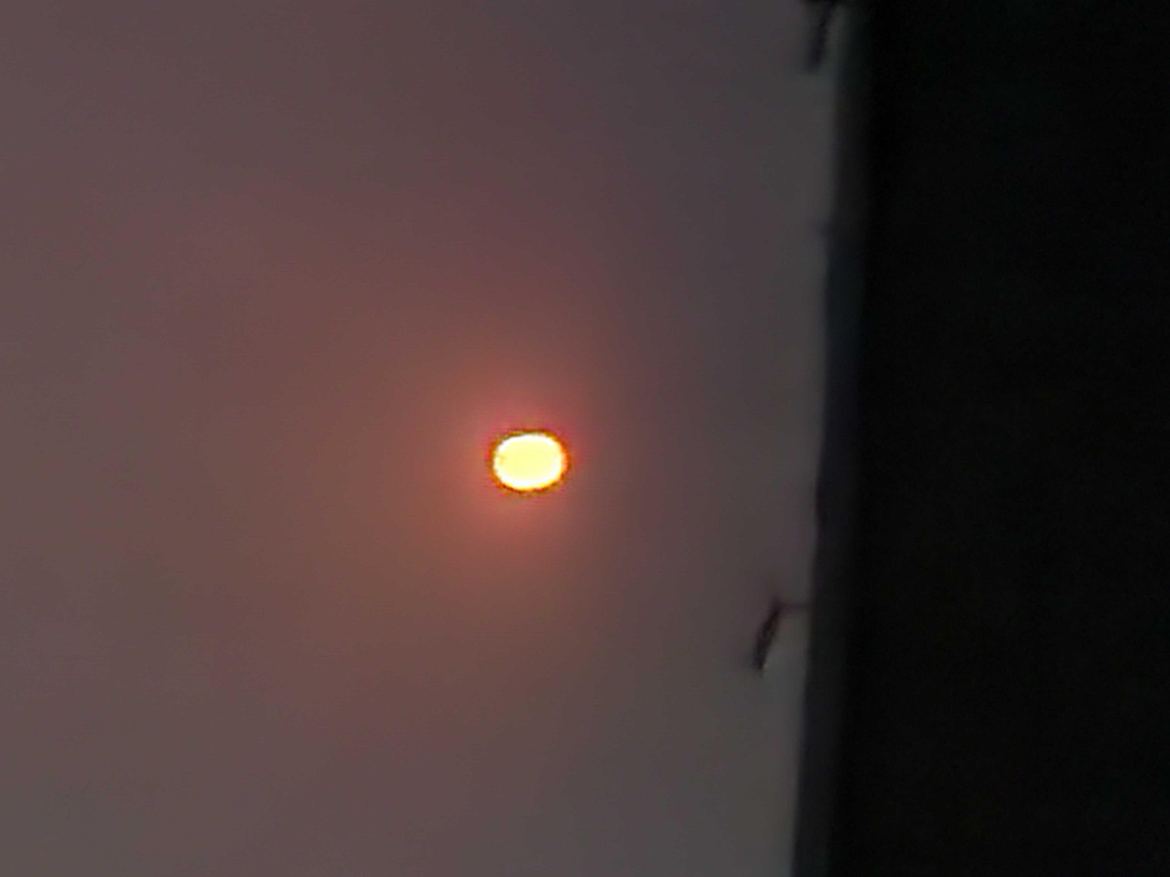 The Moon over Ore, Nigeria — full moon, Lunar Day 14