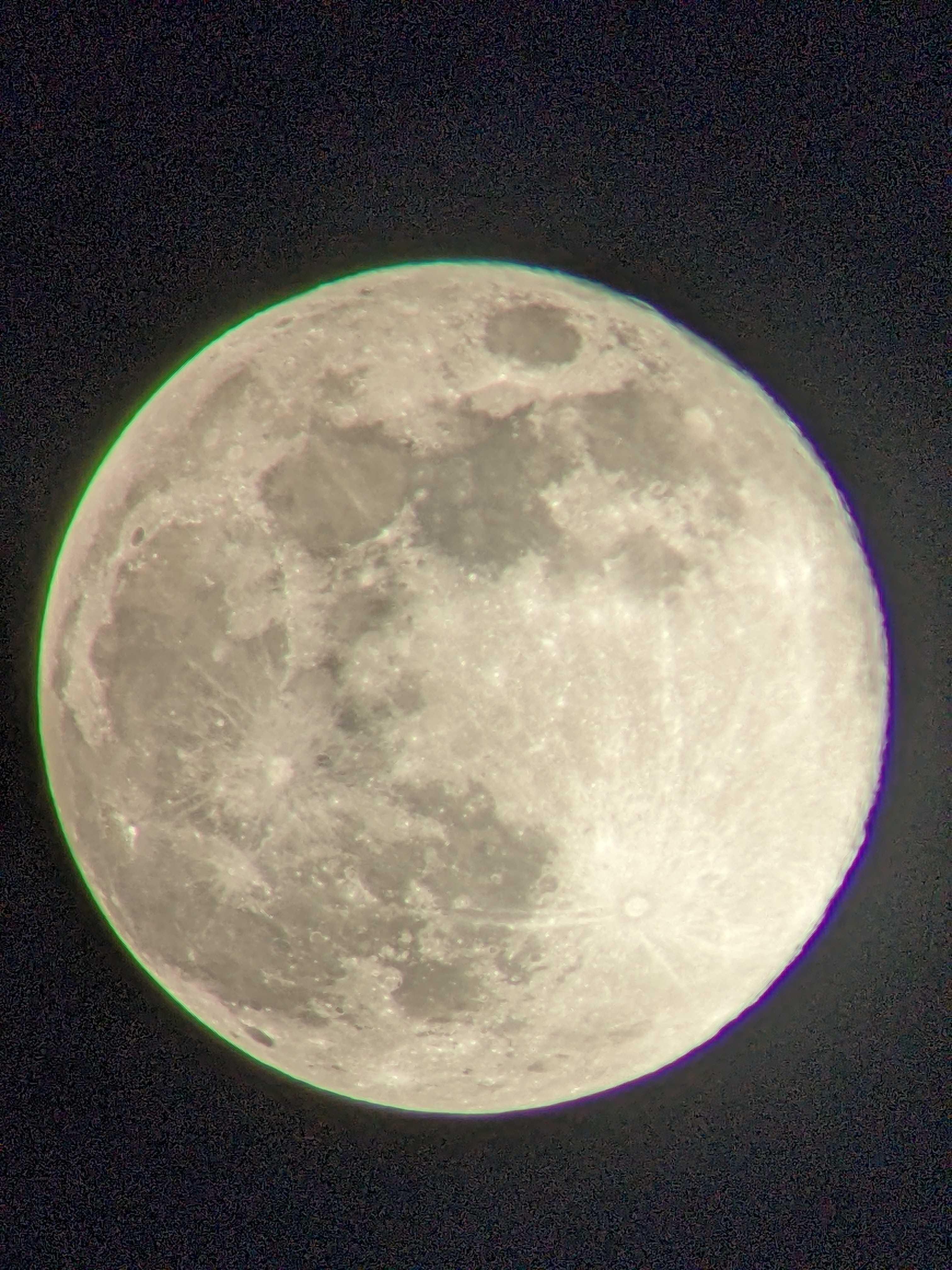 The Moon over United Kingdom — full moon, Lunar Day 16