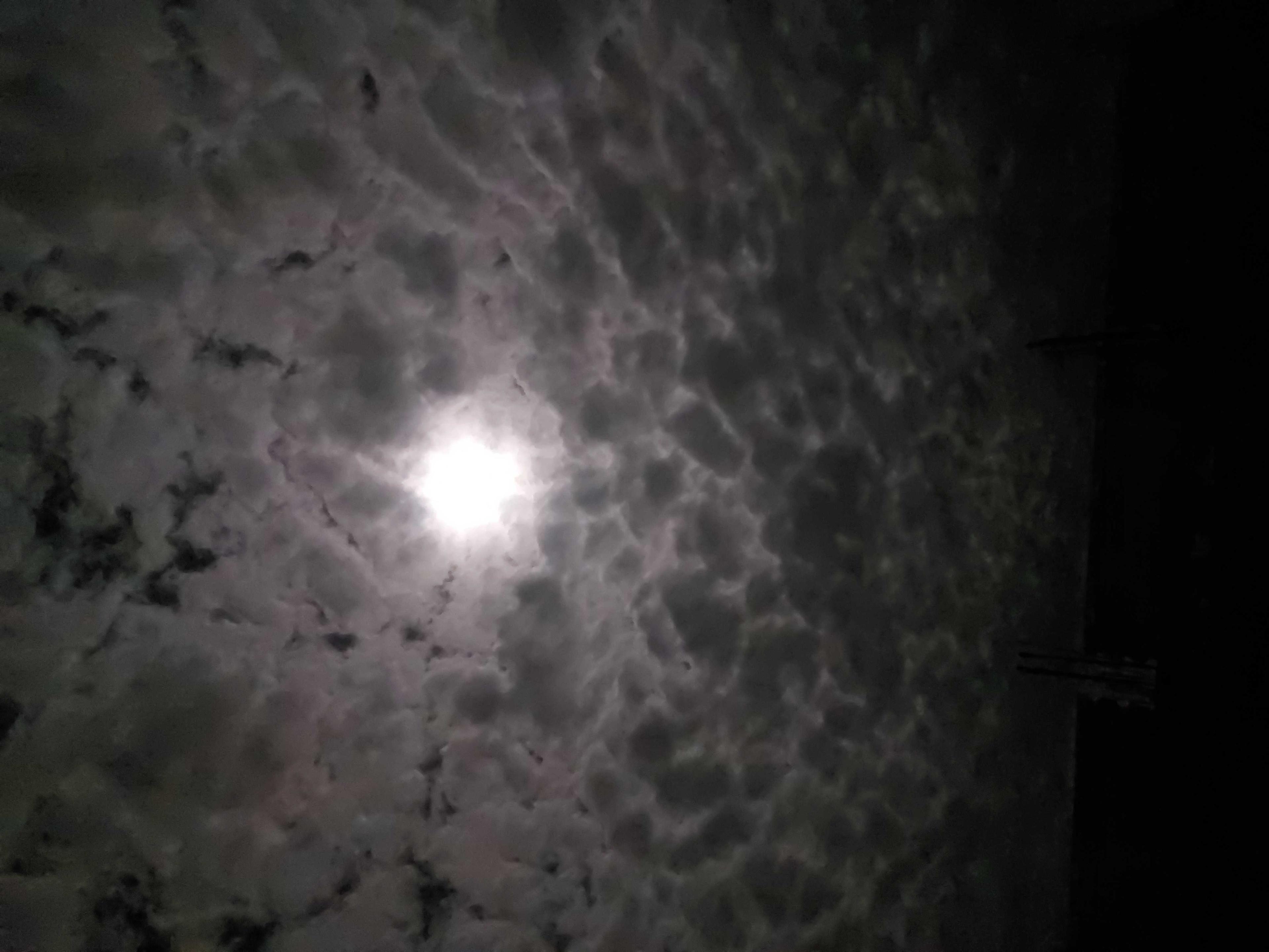 The Moon over San Borja, Perú — full moon, Lunar Day 16