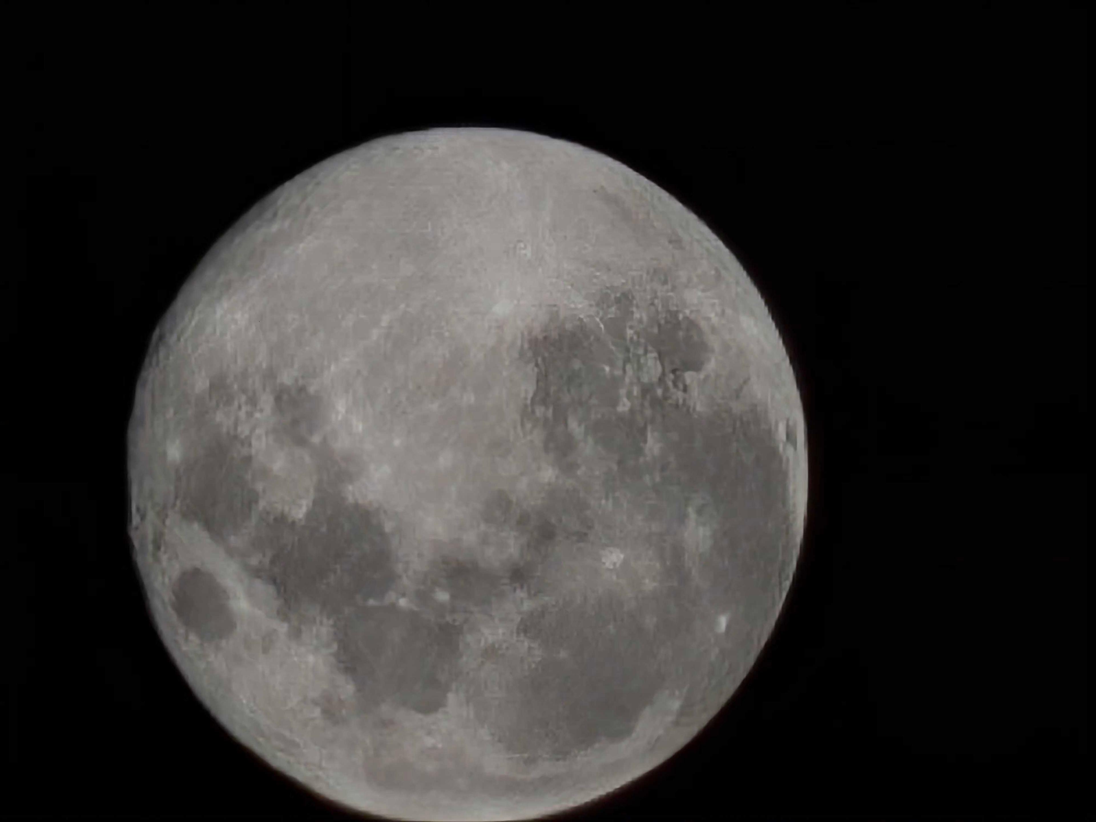 The Moon over Acajutla, El Salvador — full moon, Lunar Day 16