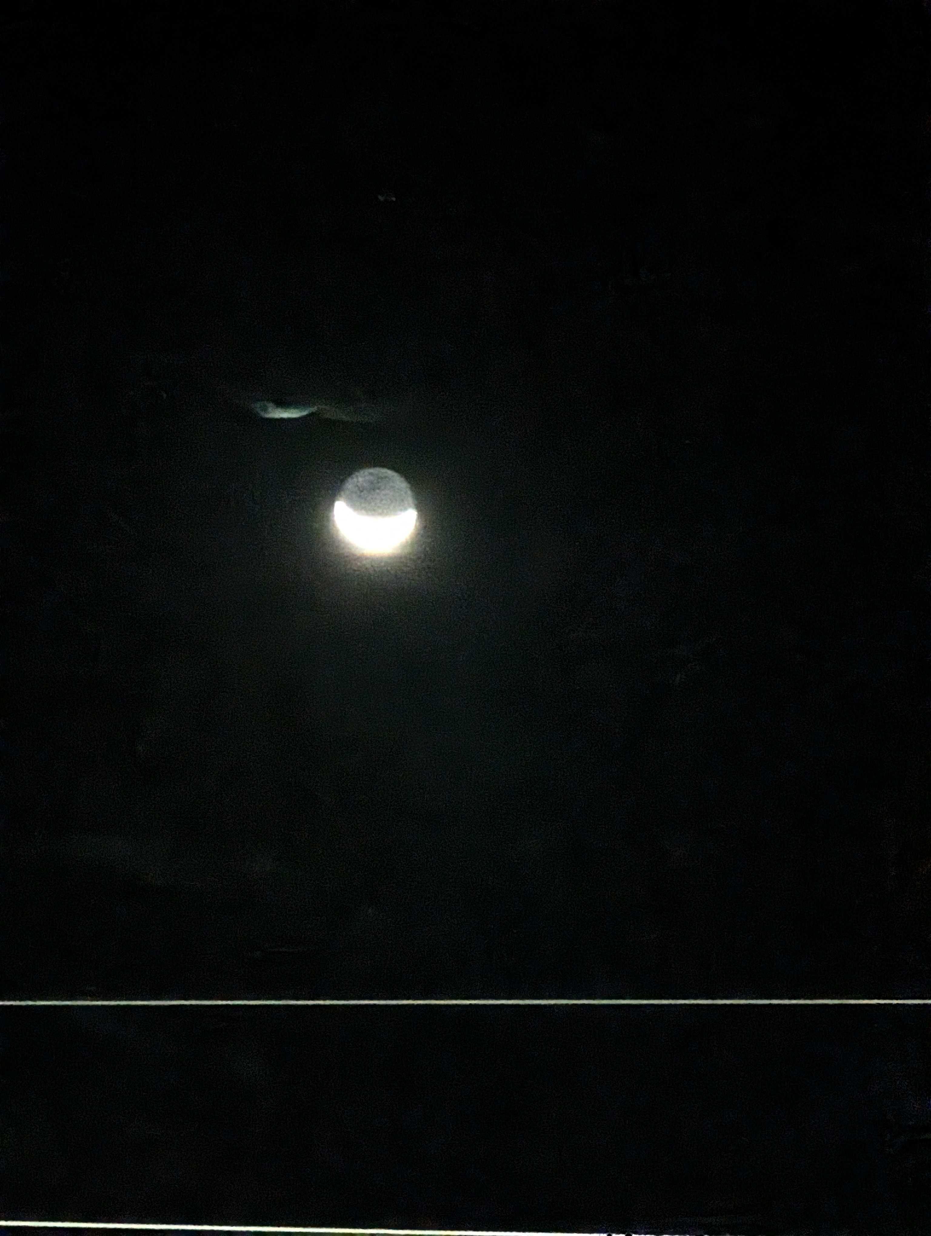 The Moon over Port St. Lucie, United States — waning crescent, Lunar Day 26