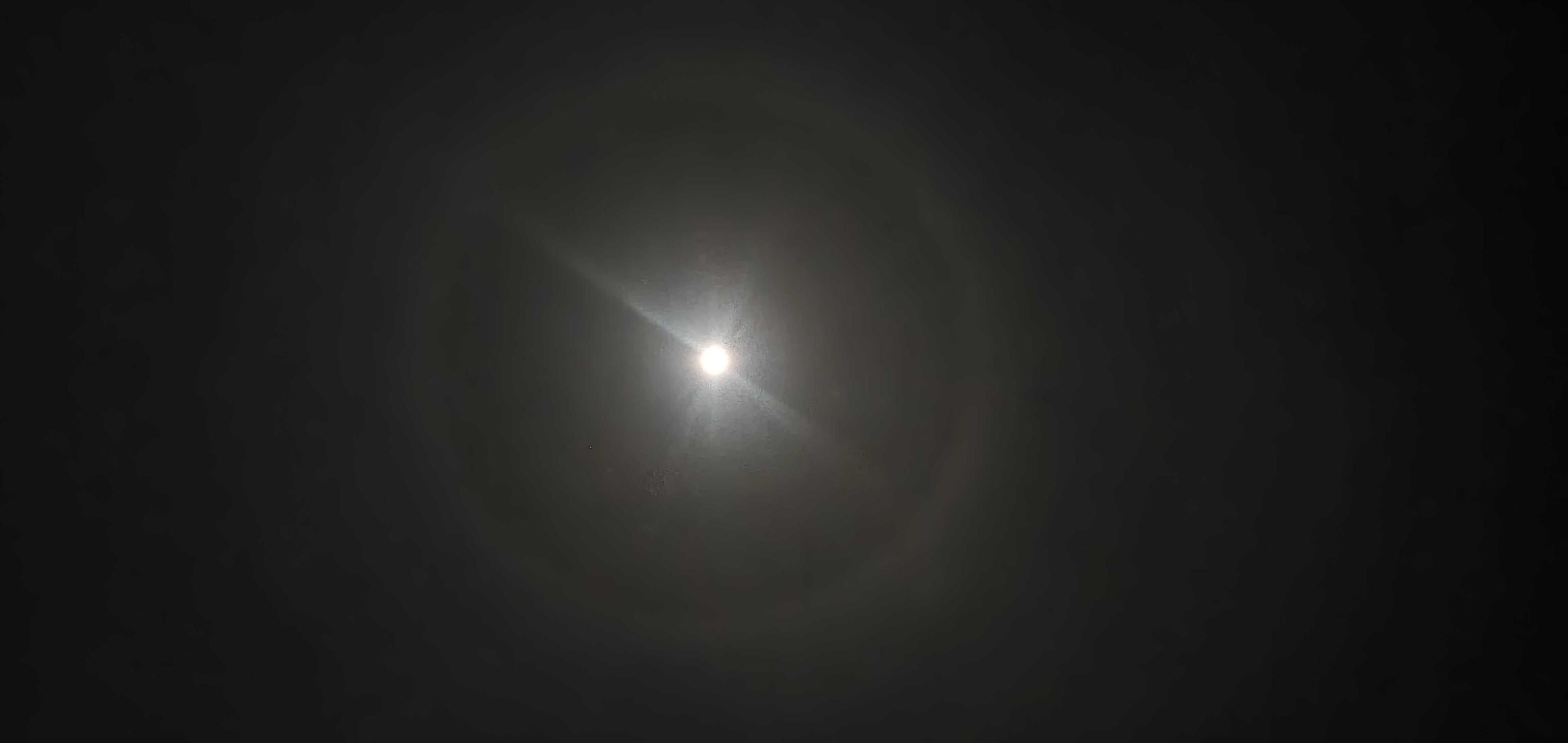 The Moon over Melbourne, Australia — waning gibbous, Lunar Day 18