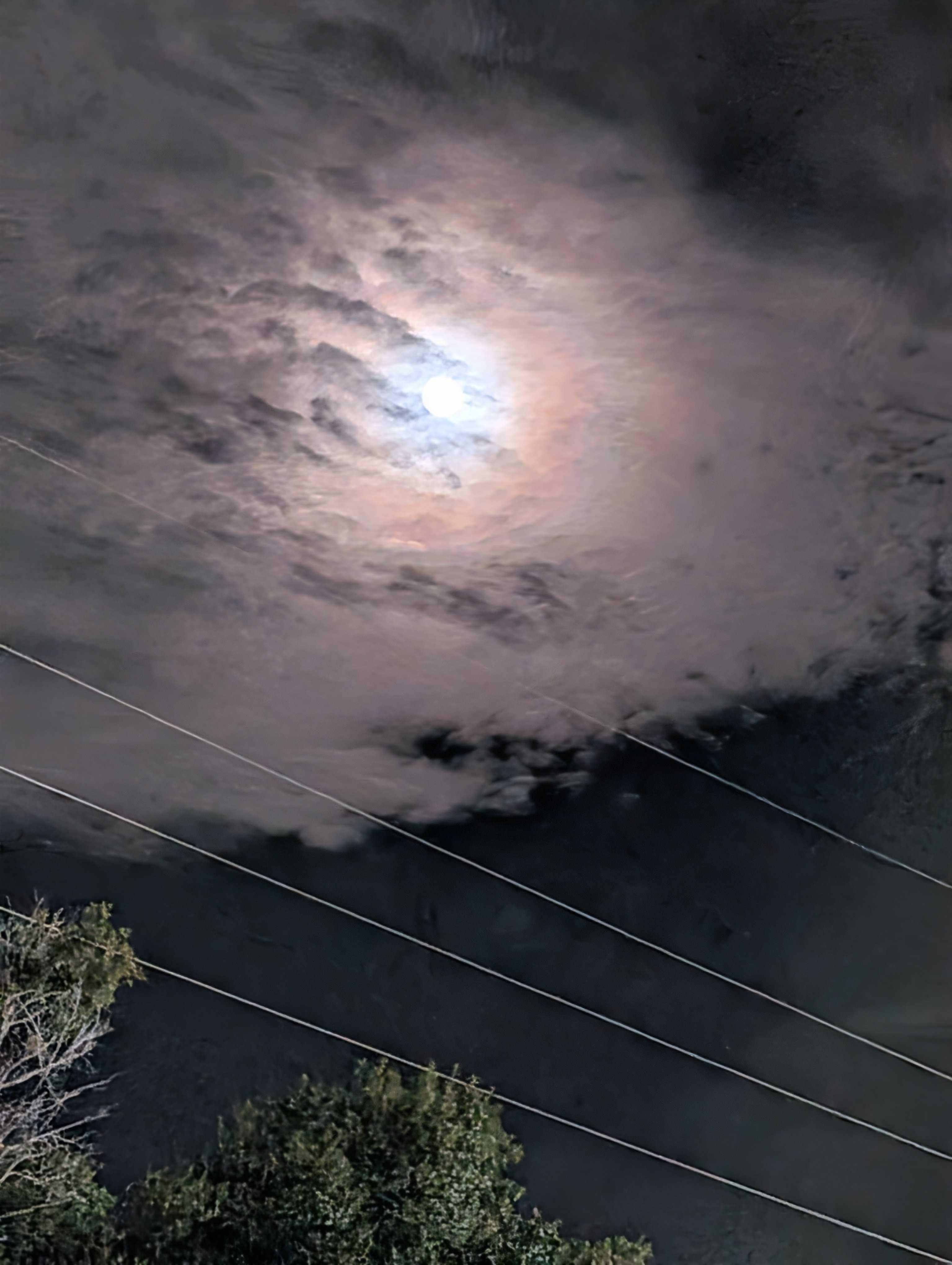 The Moon over Port St. Lucie, United States — full moon, Lunar Day 16