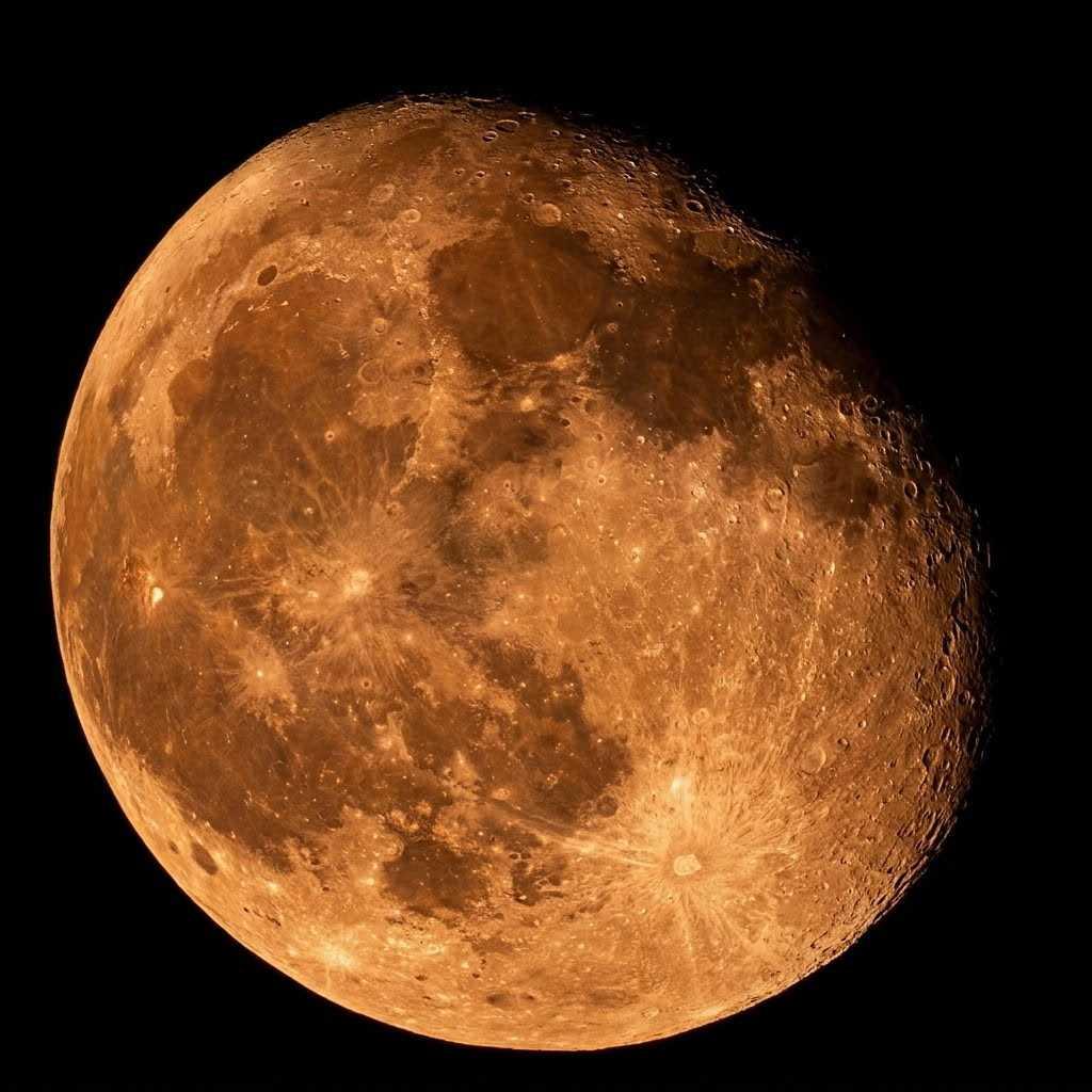 The Moon over Birmingham, United States — waning gibbous, Lunar Day 20