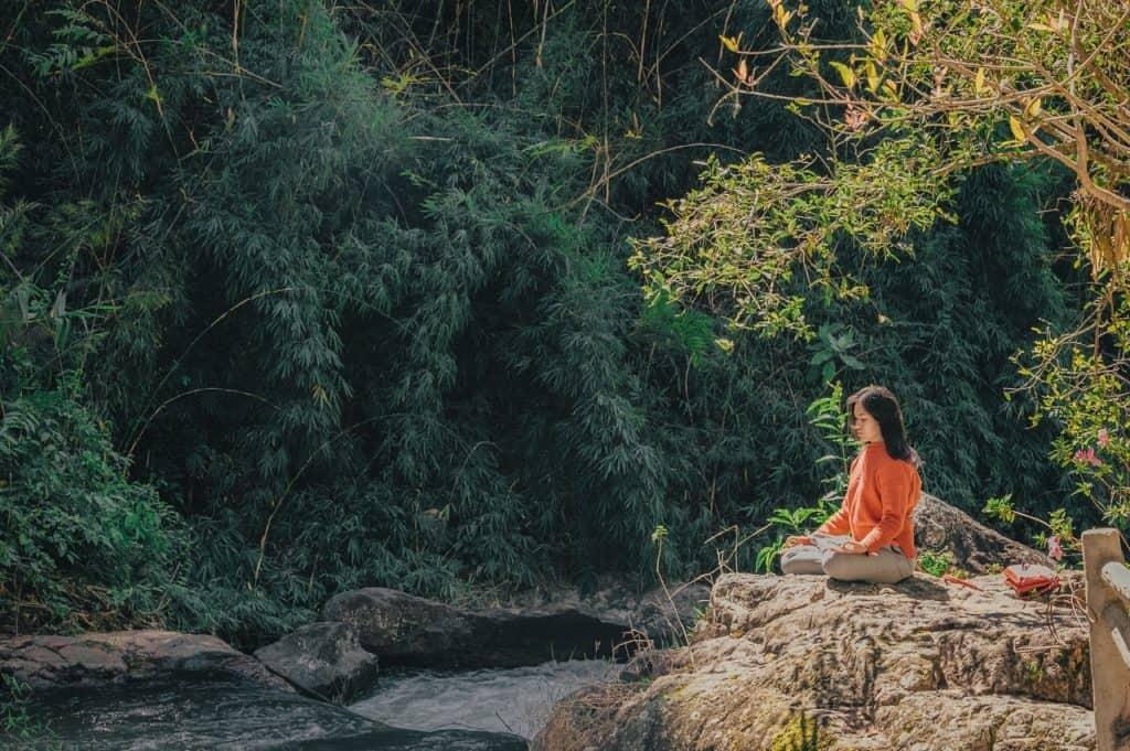 Illustration for Meditation and Well-being